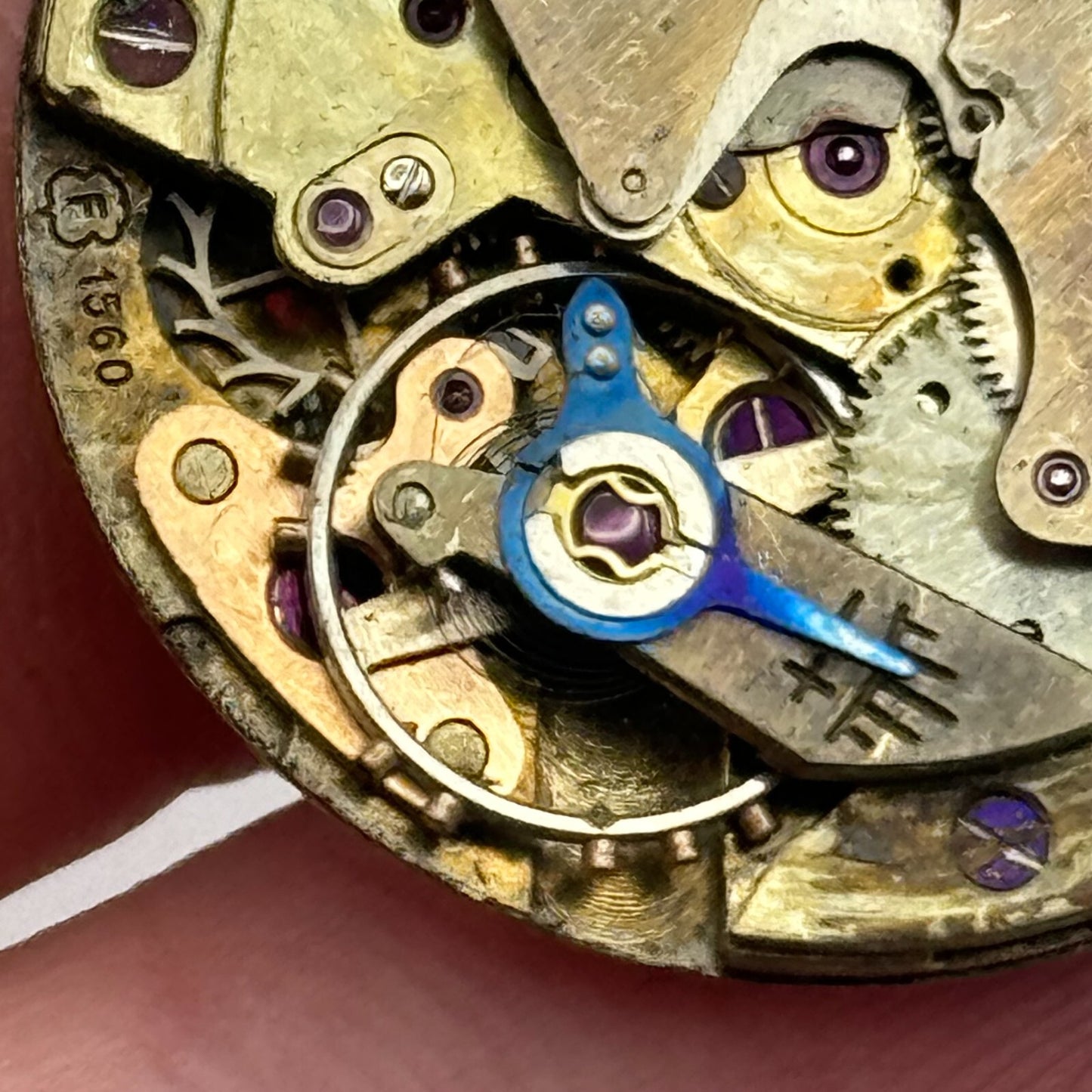 26.2mm Mens Felsa 1560 Automatic Balance Ok Swiss Watch Movement PARTS REPAIR