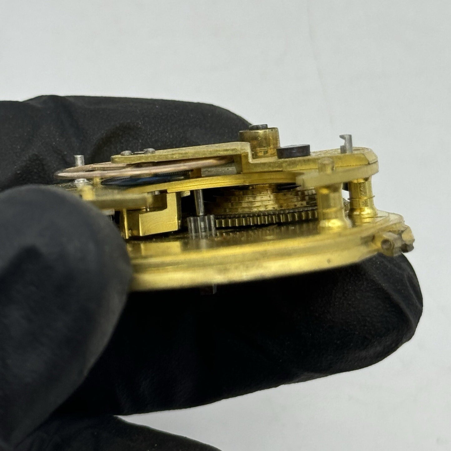 45.3mm Unidentified High Quality Partial Pocket Watch Movement FOR PARTS Repair