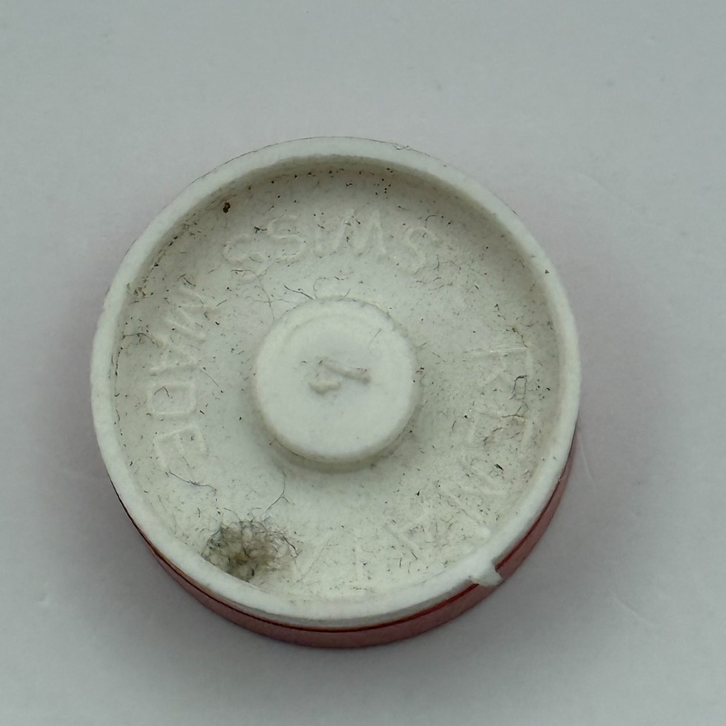 ETA 2410 Balance Wheel Complete And Spring 6 3/4''' Watch Movement Parts NOS