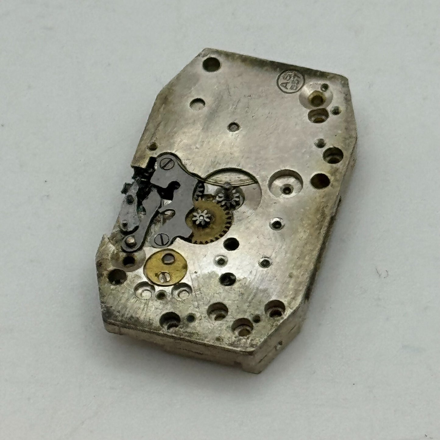 15.9mm Ladies AS 557 Tank Watch Movement Manual Wind 15 Jewel Swiss PARTS SPARES