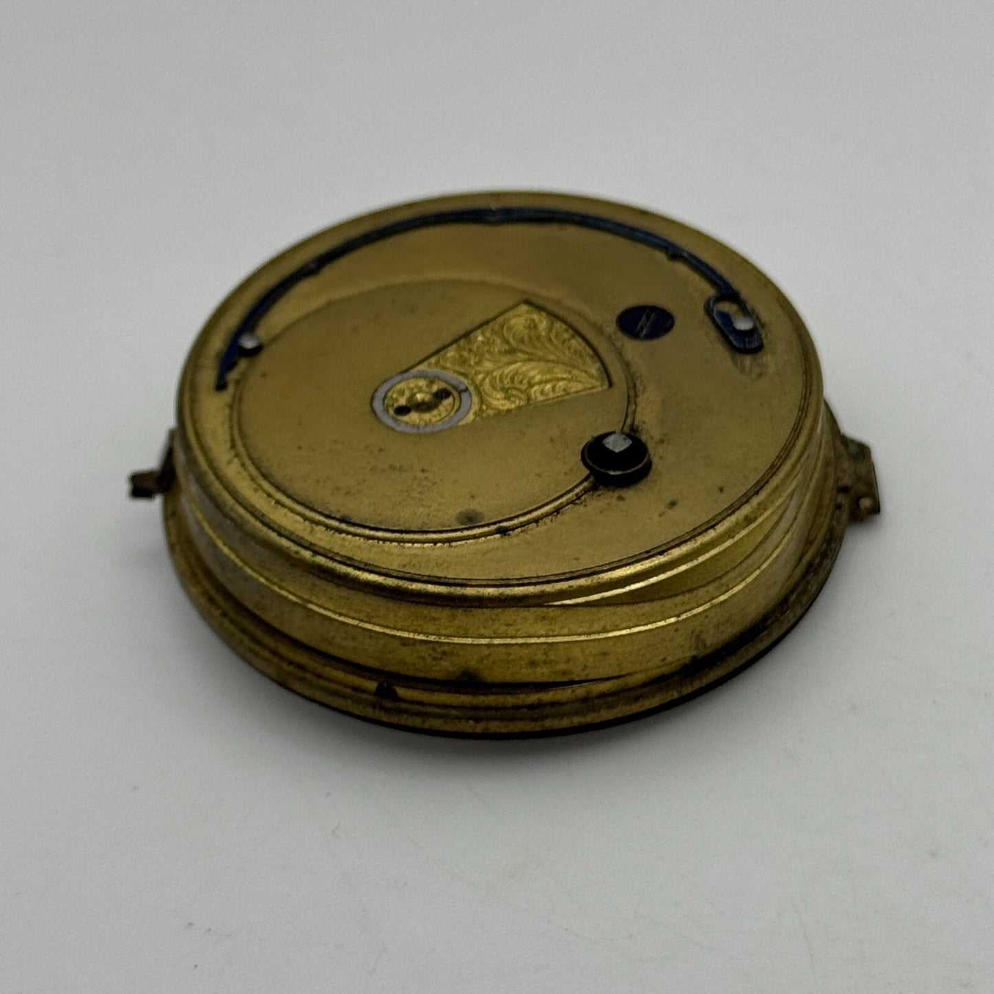 44.6mm Antique J G Graves Sheffield English Express Lever Pocket Watch Movement