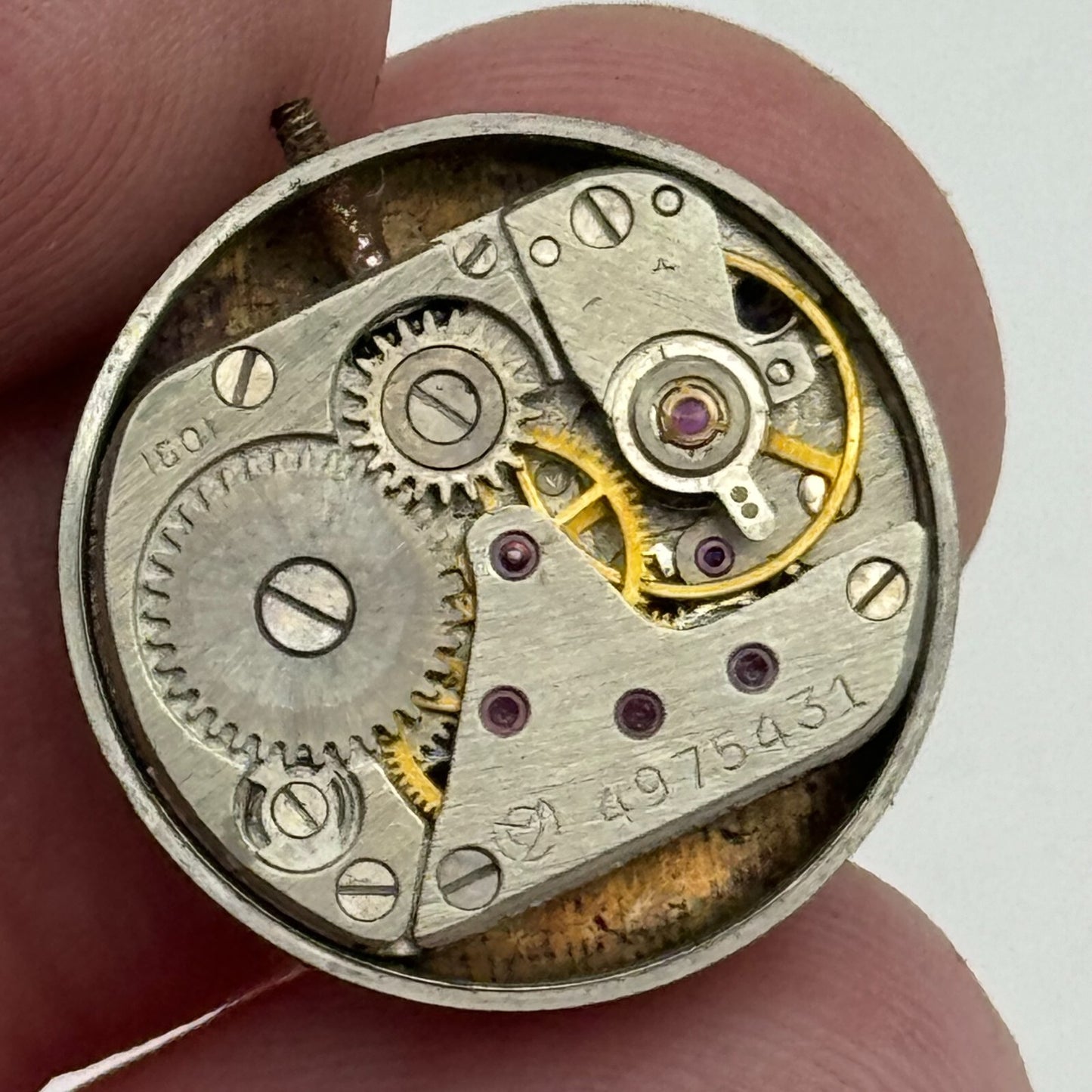13.5mm Ladies Sekonda Cal 1601 Soviet Manual Wind Watch Movement Vintage PARTS