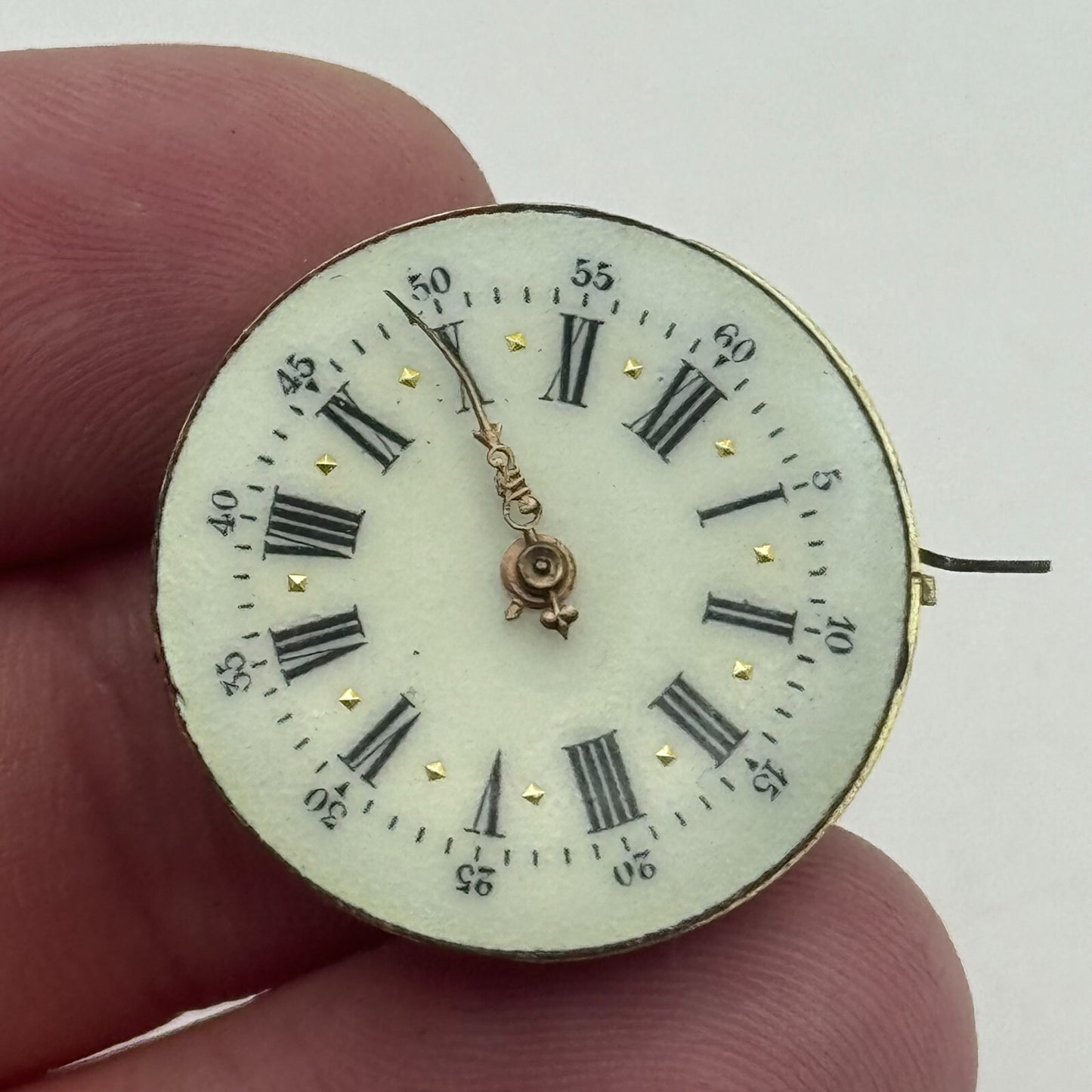 24.9mm Unidentified High Grade Manual Wind Watch Movement Vintage PARTS SPARES