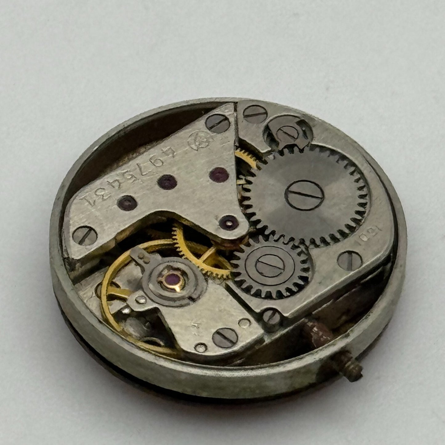 13.5mm Ladies Sekonda Cal 1601 Soviet Manual Wind Watch Movement Vintage PARTS