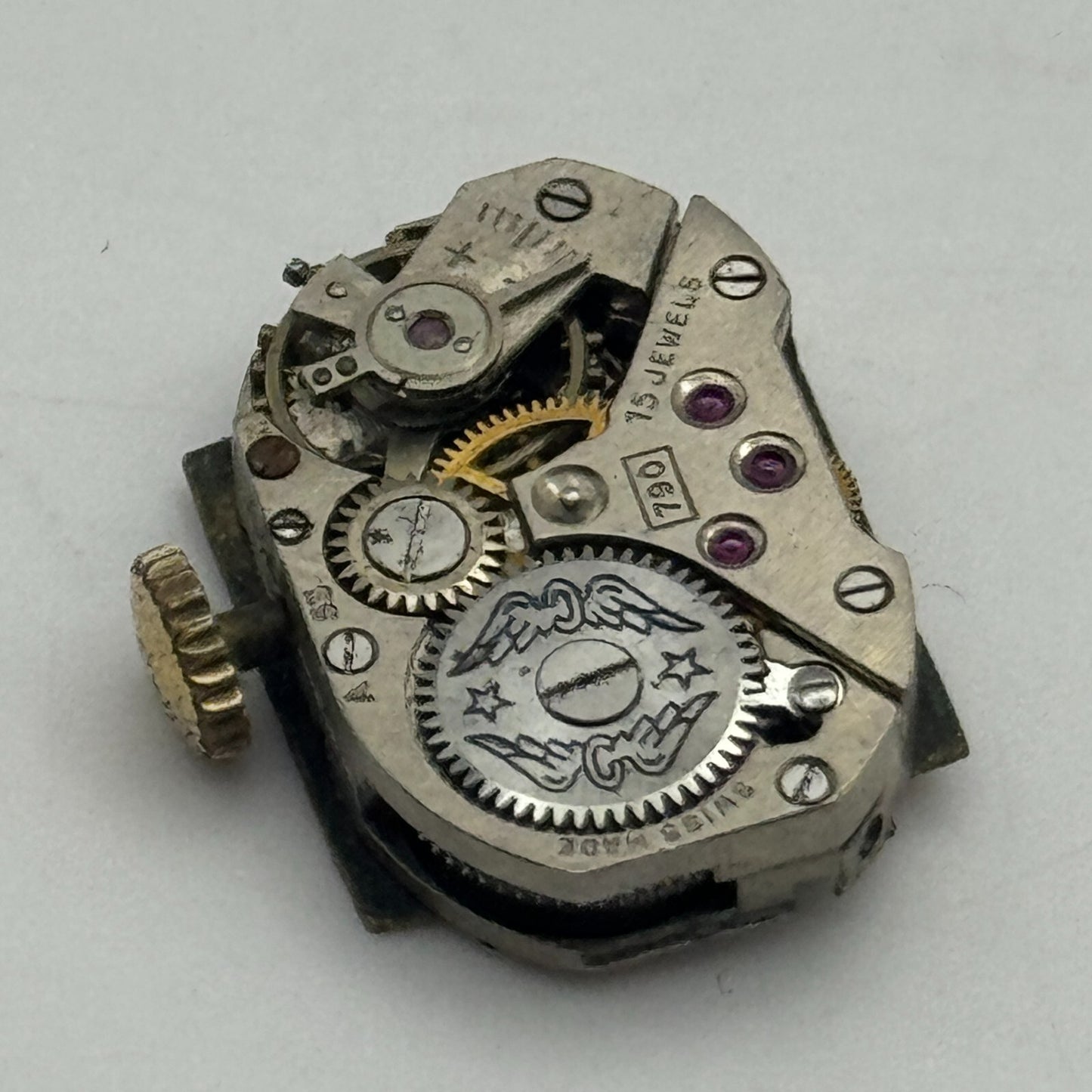 12.9mm Ladies Rotary AS 1051 A Schild Manual Wind Swiss Watch Movement PARTS