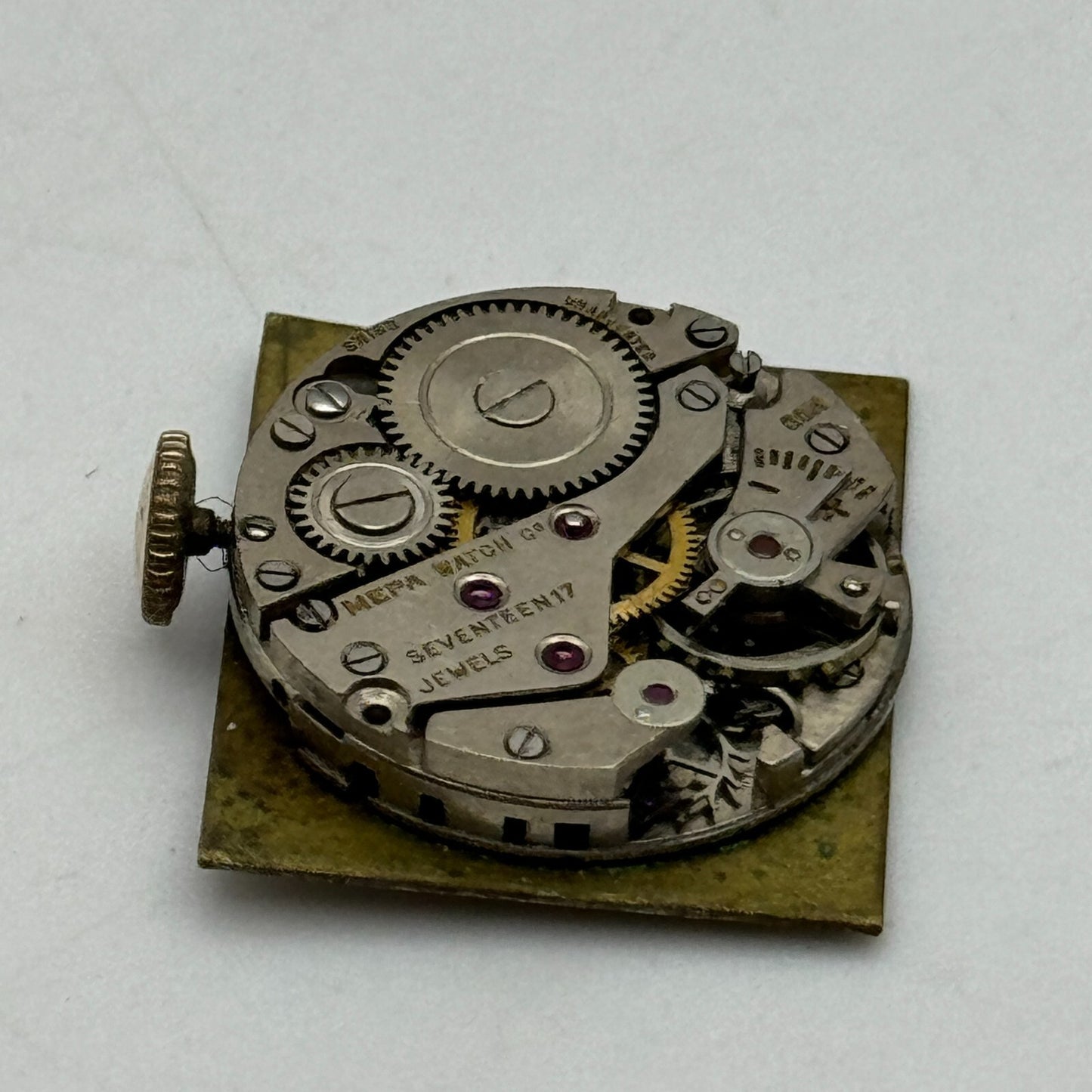 19.7mm Chalet AS 970 A Schild Manual Wind Watch Movement Swiss Vintage PARTS