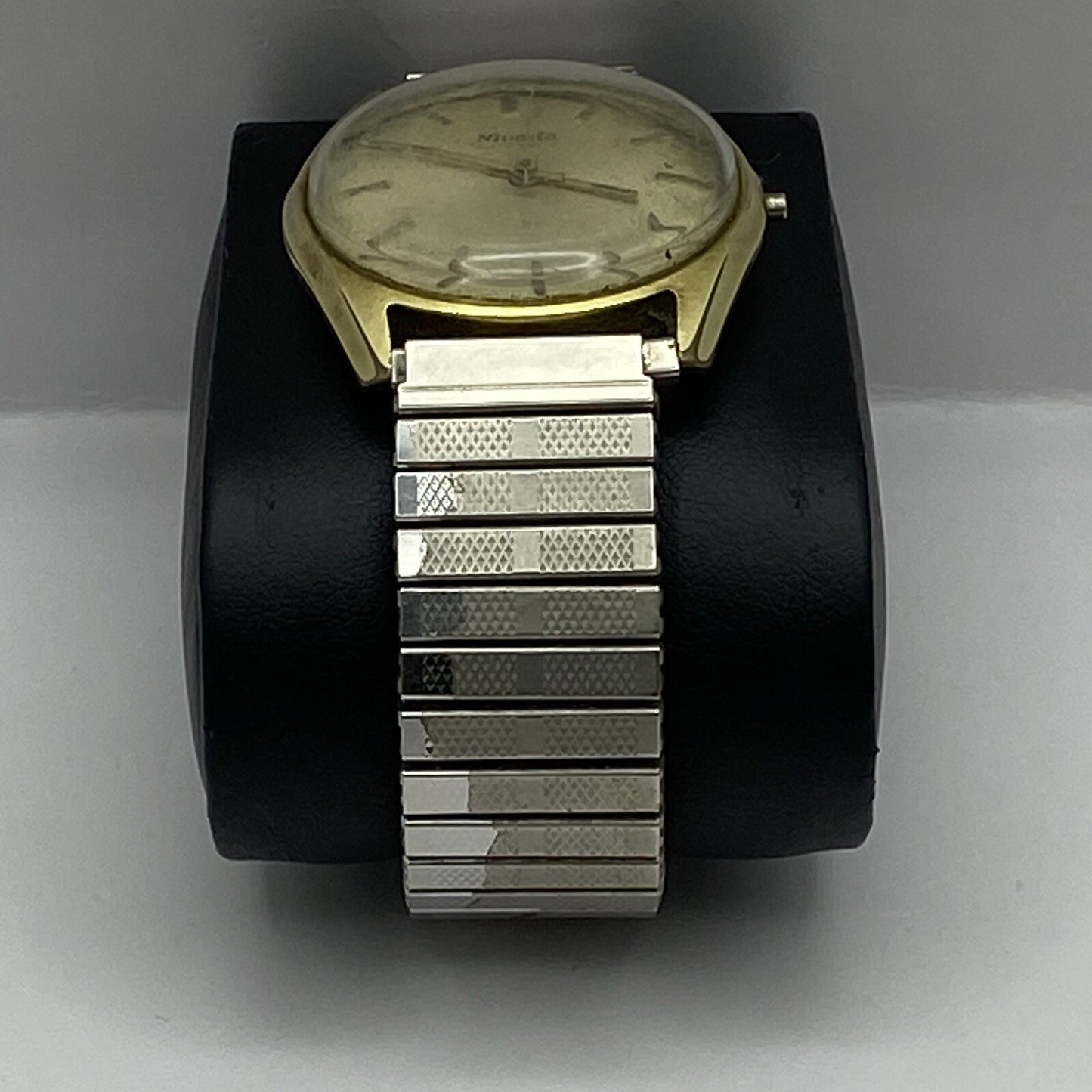 33mm Gents Nivada Automatic AS 1673 Watch Expandable Strap NON WORKING