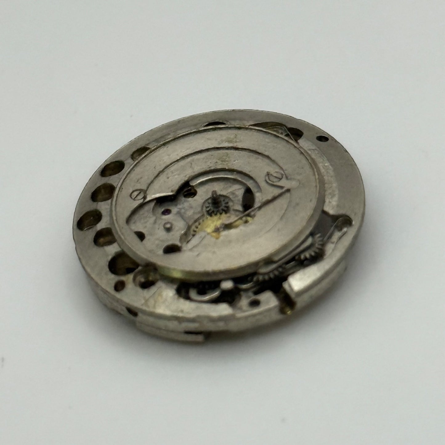 Otero Cal 44 Watch Movement Manual Wind 17 Jewels Vintage Parts Repair 23.7mm