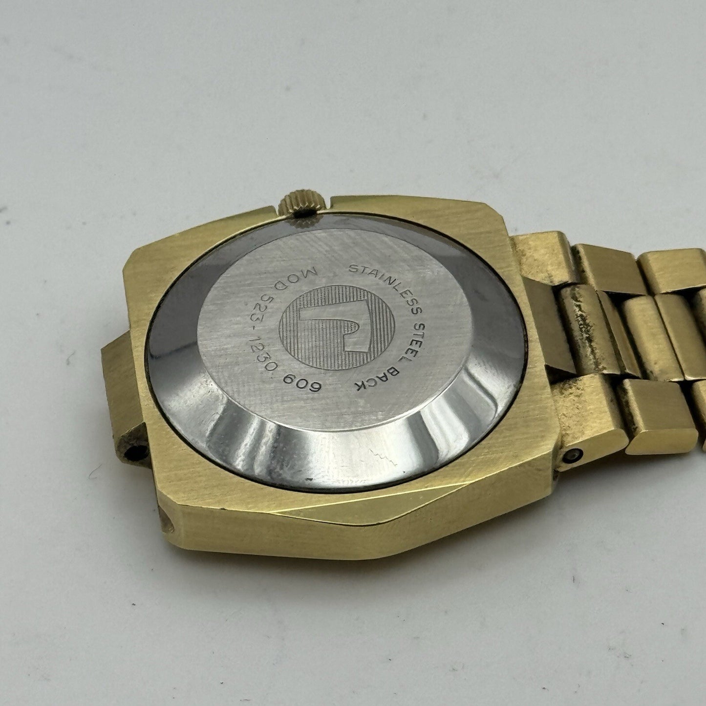 39mm Men’s Roamer Rockshell Mark I Automatic Day Date Watch Runs RESTORE