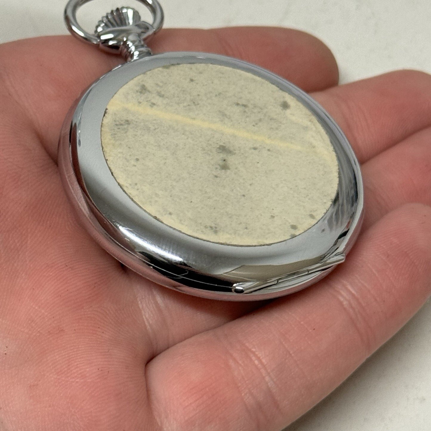 50mm Vintage Dowel NEW OLD STOCK Open Face Sub Seconds Pocket Watch TO SERVICE