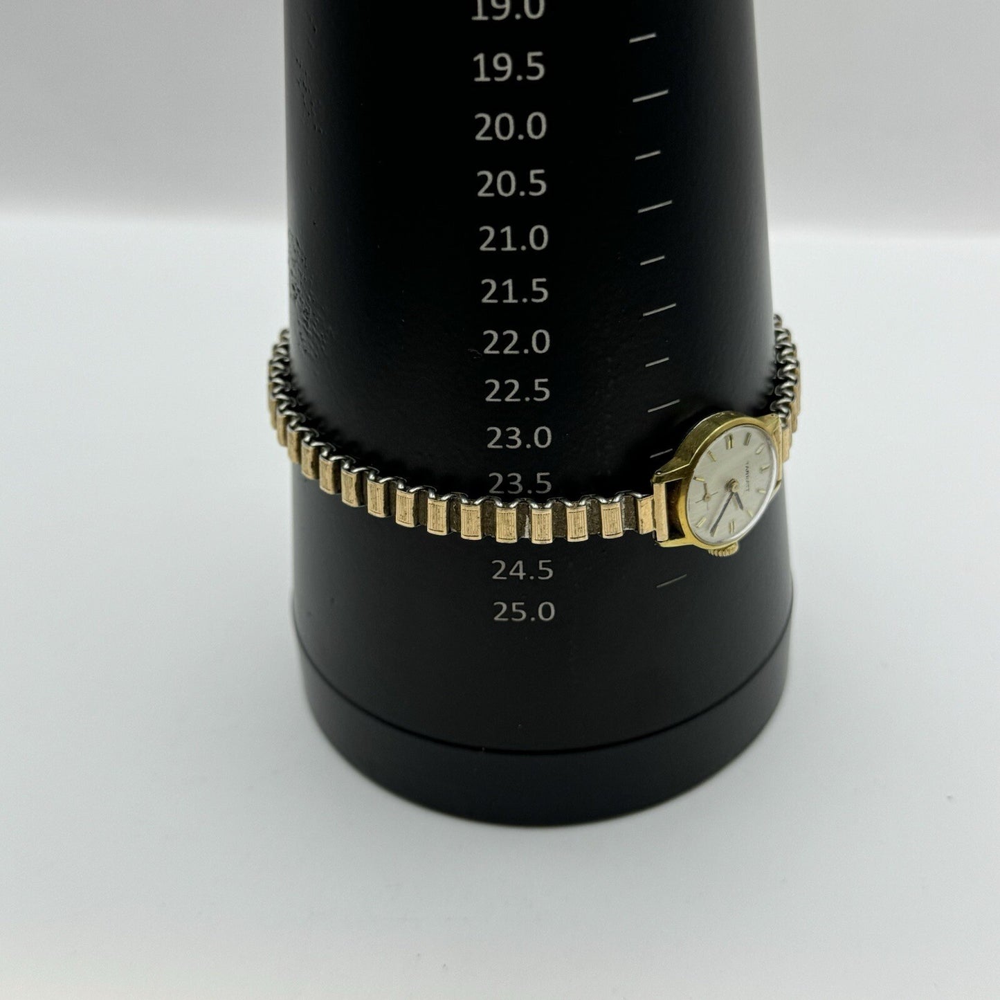 19mm WORKING Vintage Tarratt Expandable Strap Silver Dial Ladies Dress Watch