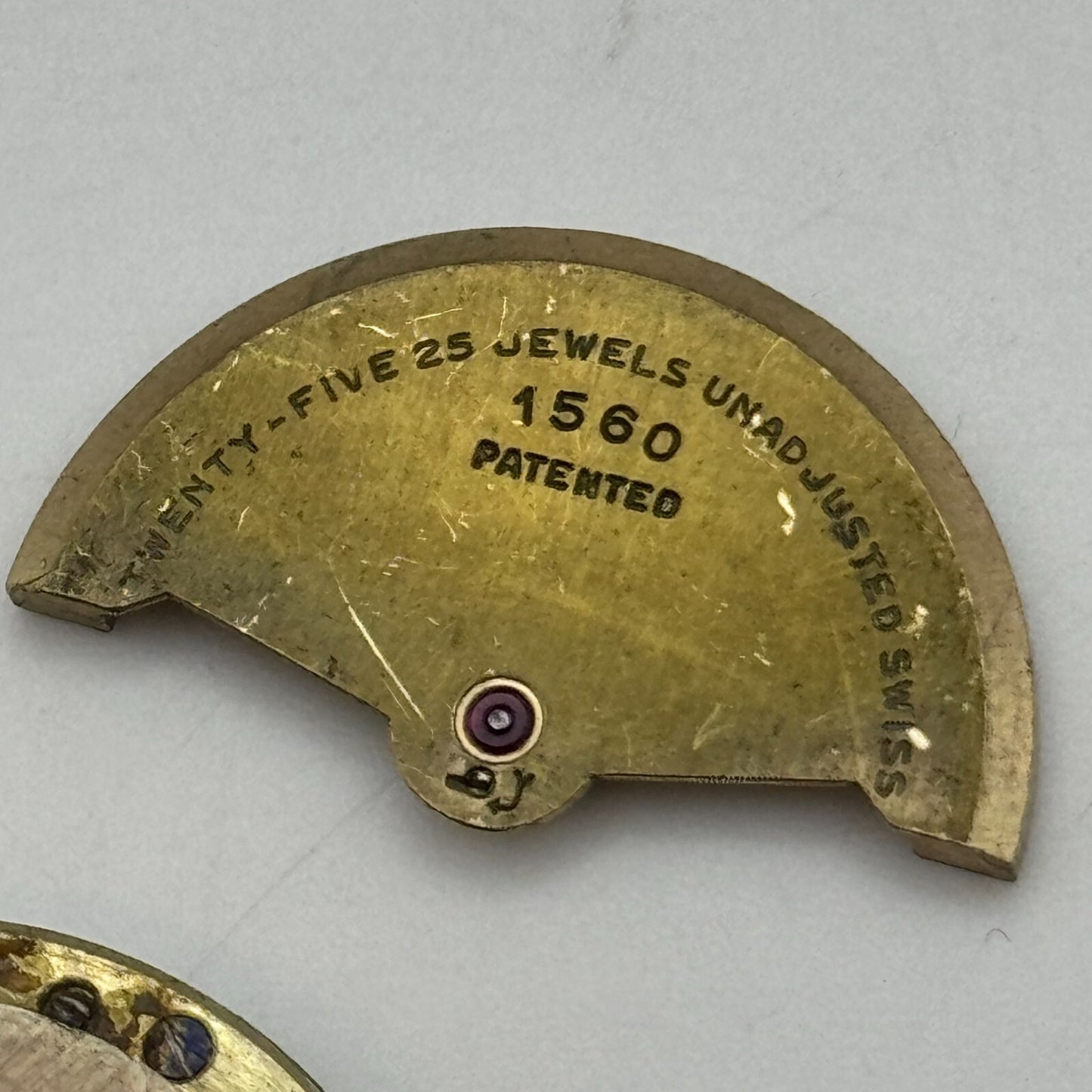 26.2mm Mens Felsa 1560 Automatic Balance Ok Swiss Watch Movement PARTS REPAIR