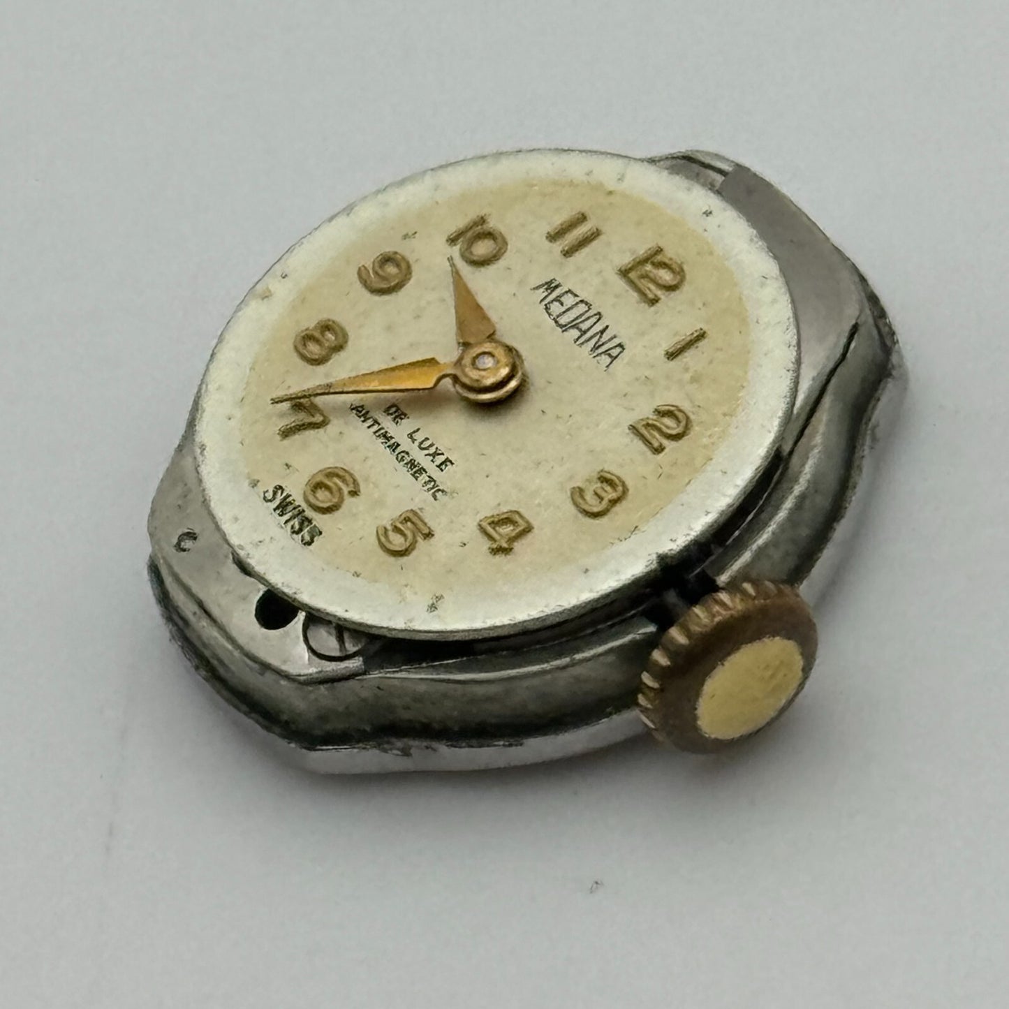 15mm Ladies Medana Cal 8275 Manual Wind 7 Jewels Watch Movement Swiss Made PARTS