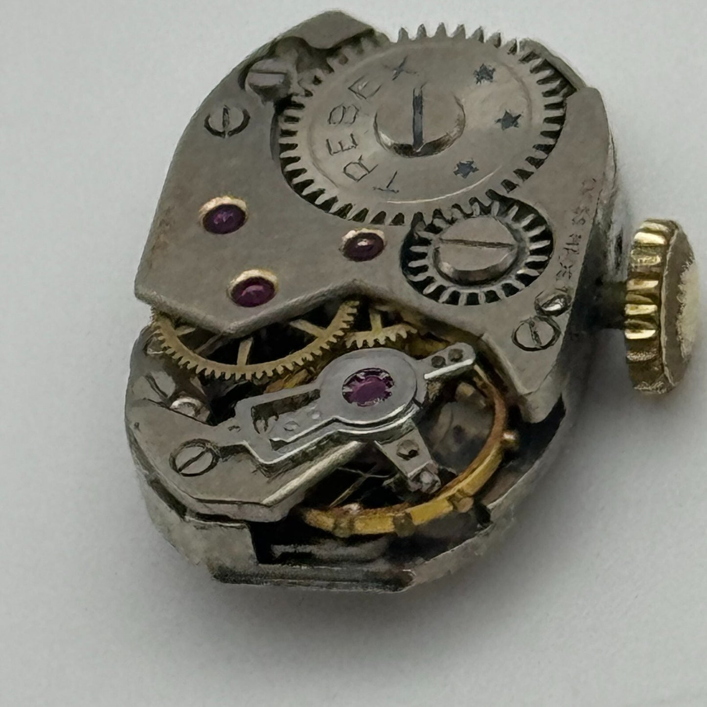 12.7mm Running Trebex FHF 190 Manual Wind 17 Jewels Swiss Watch Movement PARTS