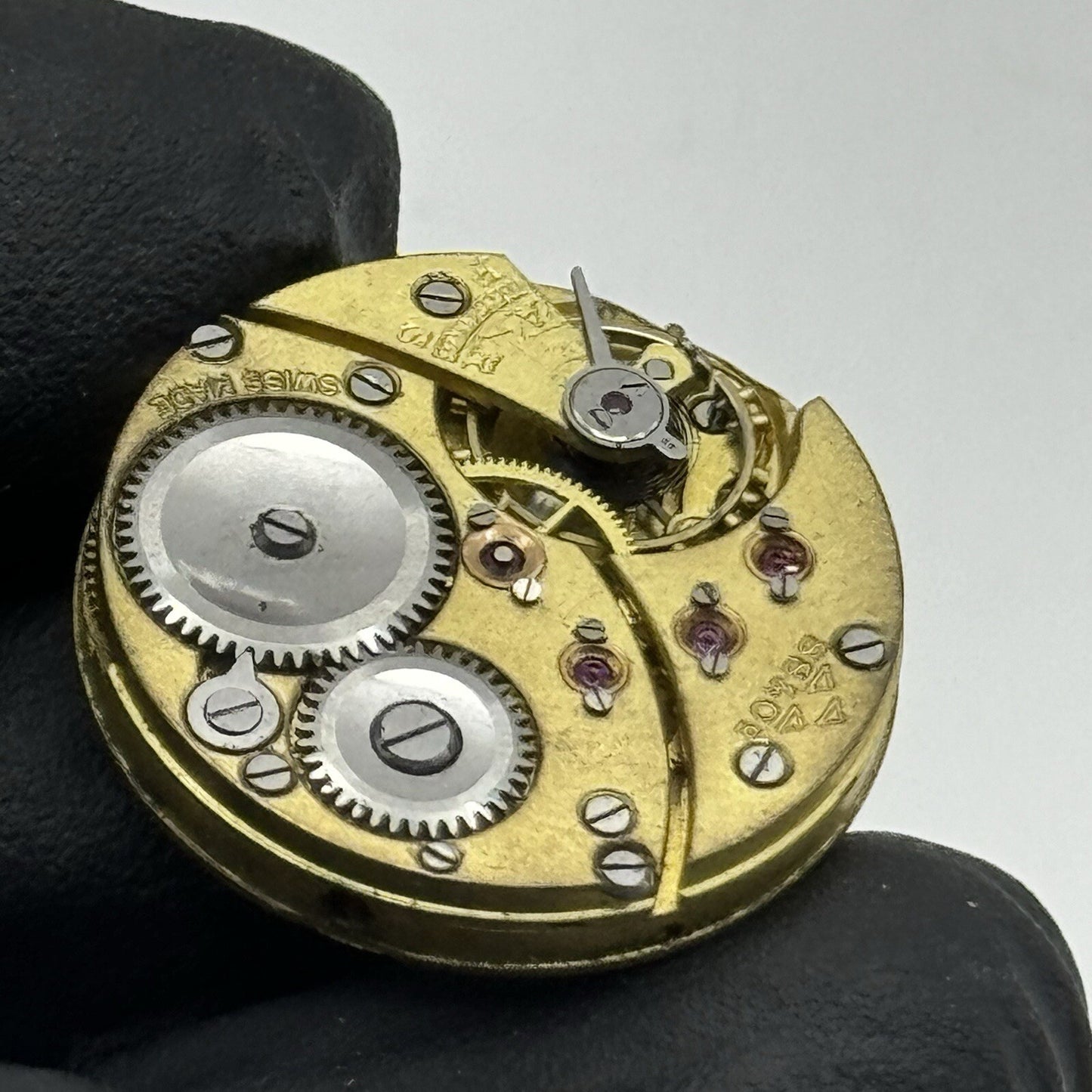 23.6mm Stauffer S S & Co Balance Intact Good Quality Watch Movement Parts Repair