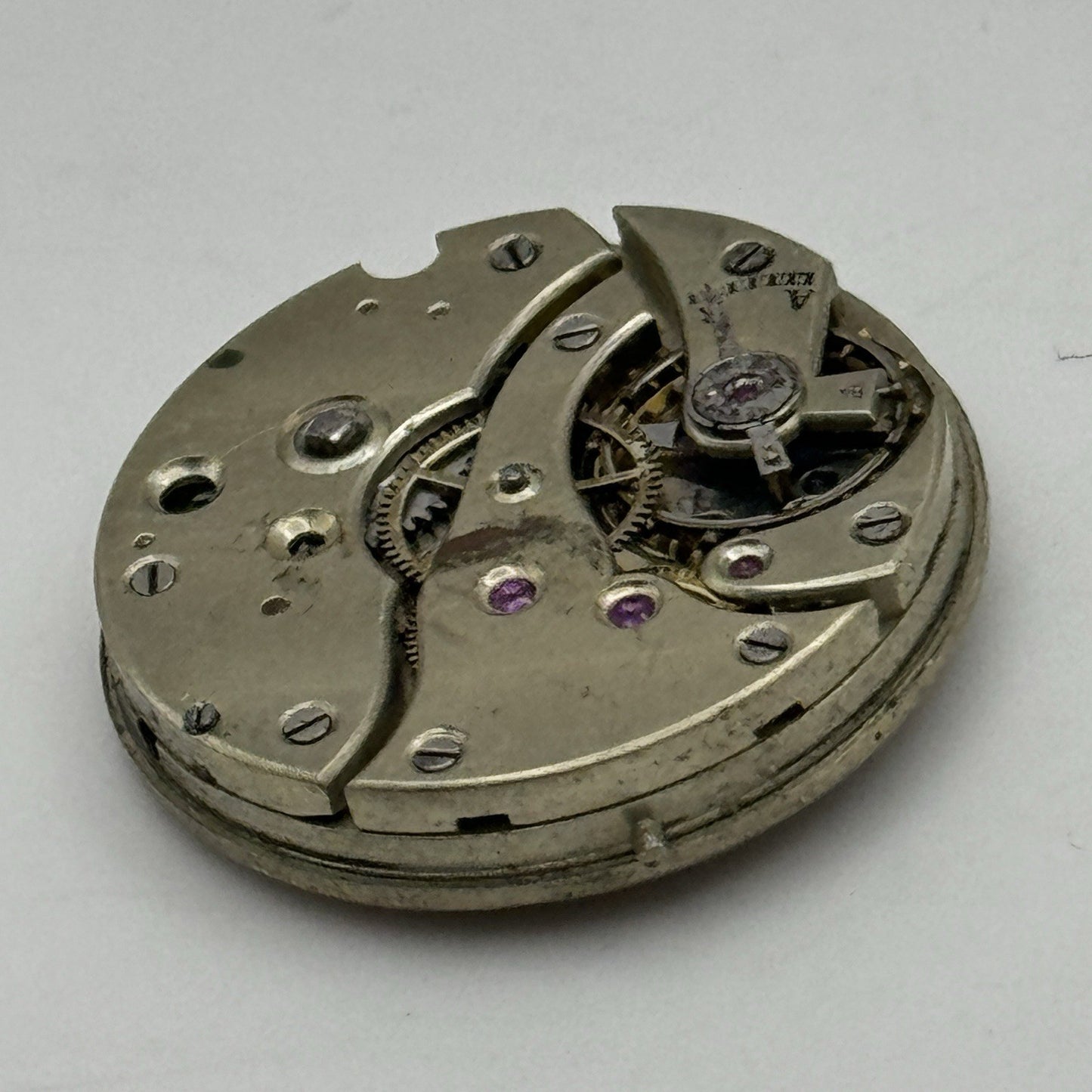 23.2mm E Gubelin Lucerne High Grade Manual Wind Swiss Watch Movement FOR PARTS