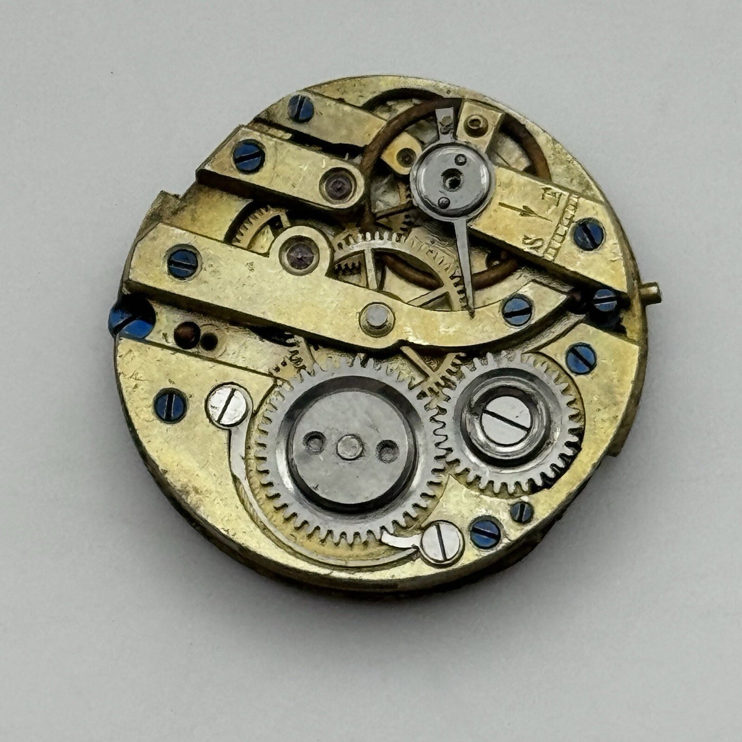 26.3mm Manual Wind Antique Ladies Fob/Pocket Watch Movement FOR PARTS