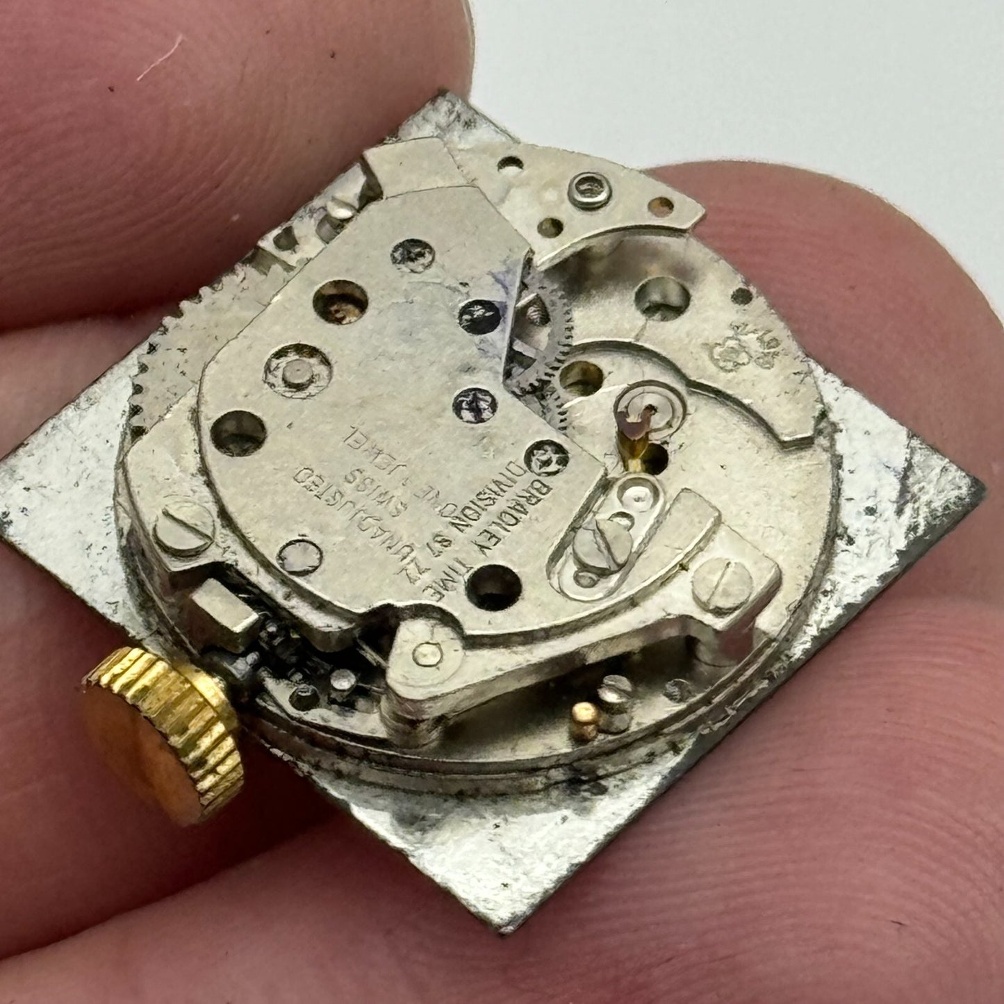 19.7mm Walt Disney EB 8461-74 Manual Wind Swiss Watch Movement PARTS SPARES