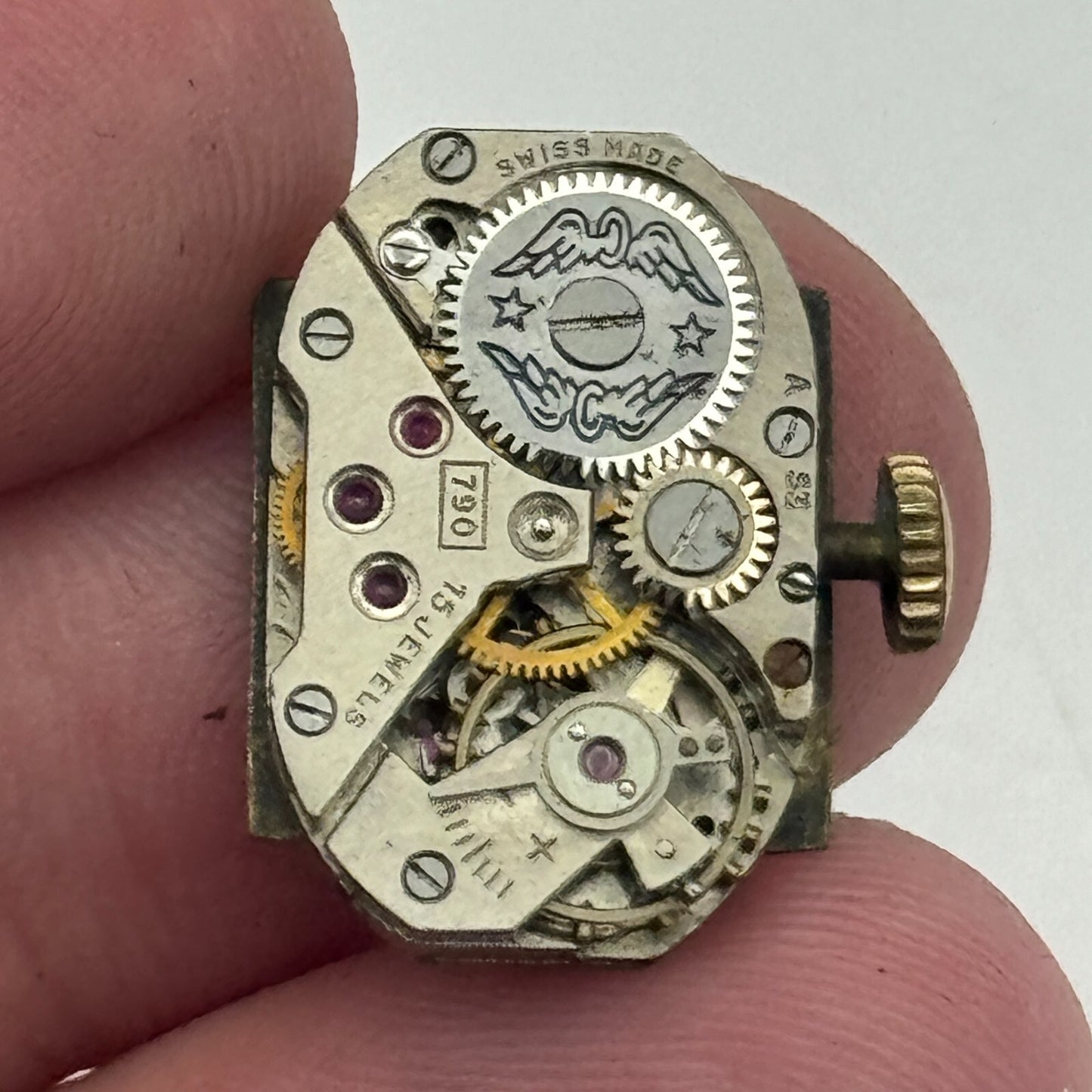 12.9mm Ladies Rotary AS 1051 A Schild Manual Wind Swiss Watch Movement PARTS