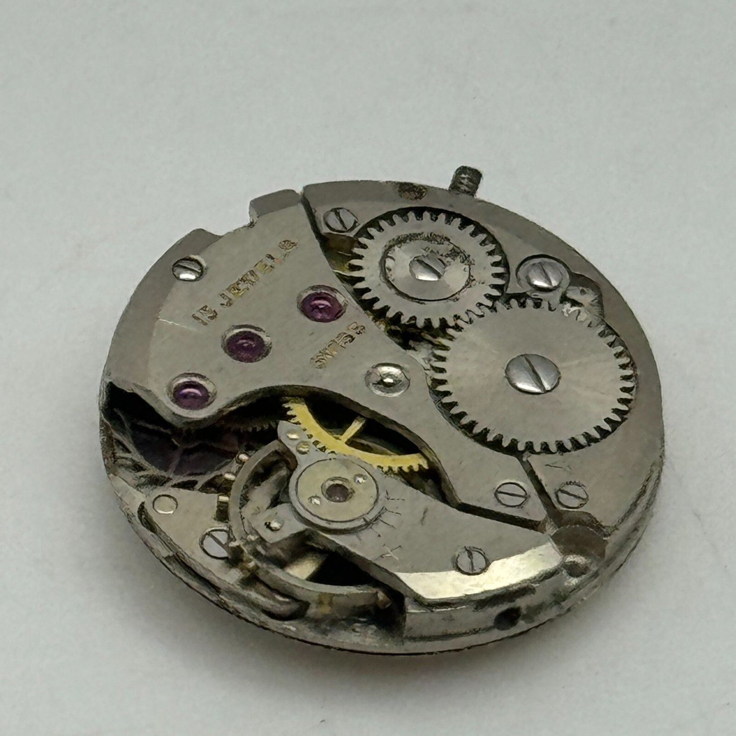 17.4mm Prefect Felsa F 4022 Manual Wind Watch Movement Swiss Vintage PARTS SPARE