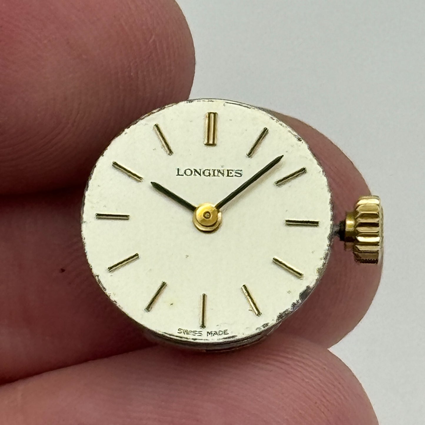 12.9mm Ladies Longines Cal 5602 Manual Wind Watch Movement Swiss Vintage PARTS