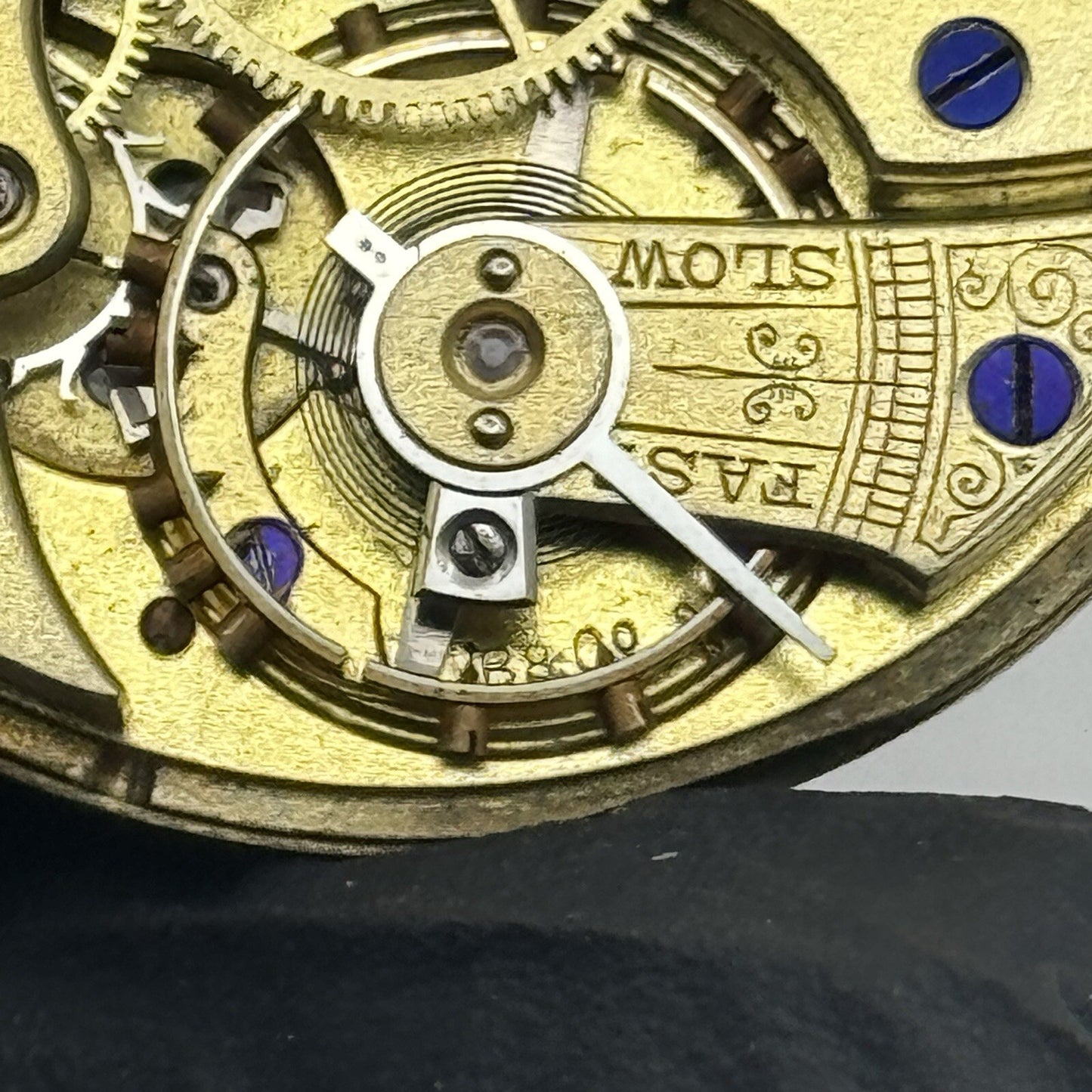 39.6mm Baume B & Co Good Quality Hunter Pocket Watch Movement For Restoration