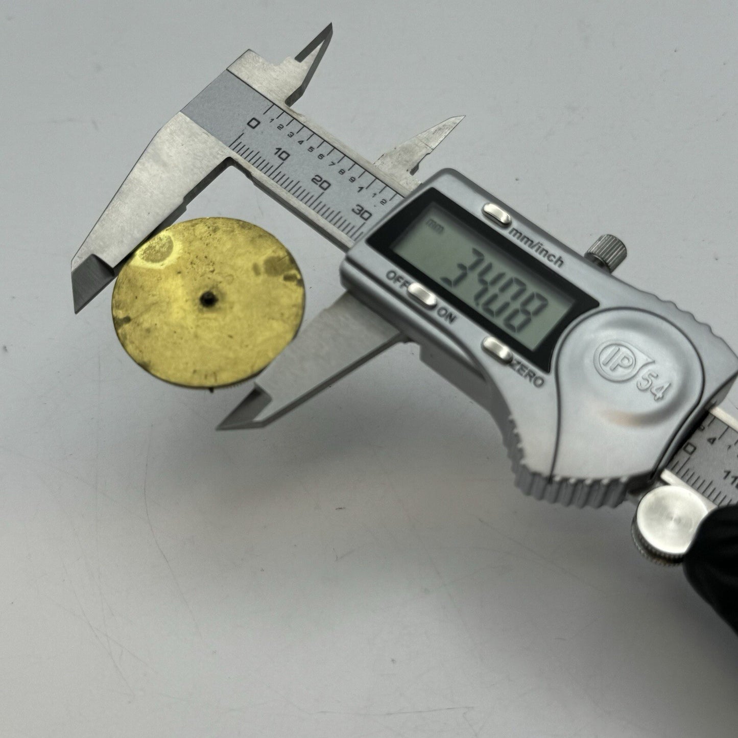 34mm High Quality Cylinder Watch Movement Gold Tone Dial Restore Parts Repair