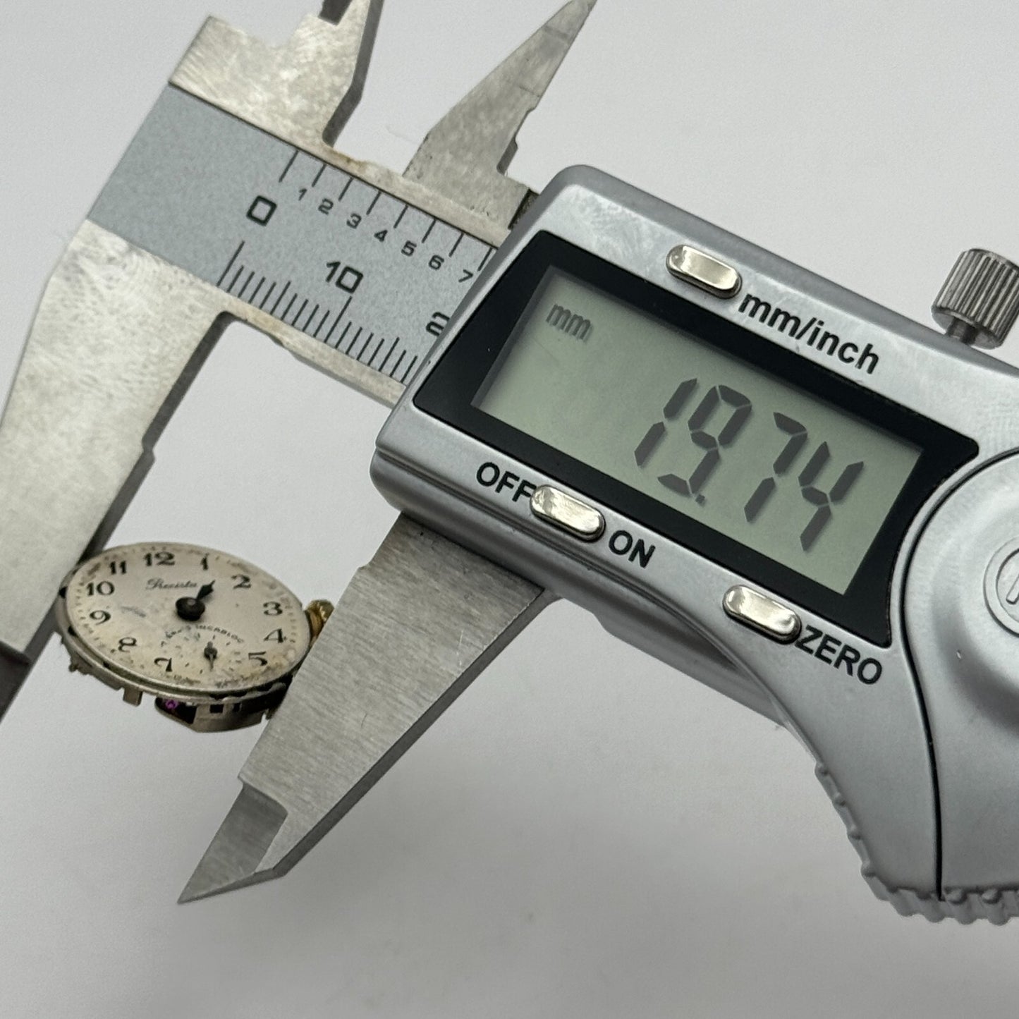 19.7mm Precista AS 970 A Schild Balance Intact Sub Seconds Watch Movement PARTS