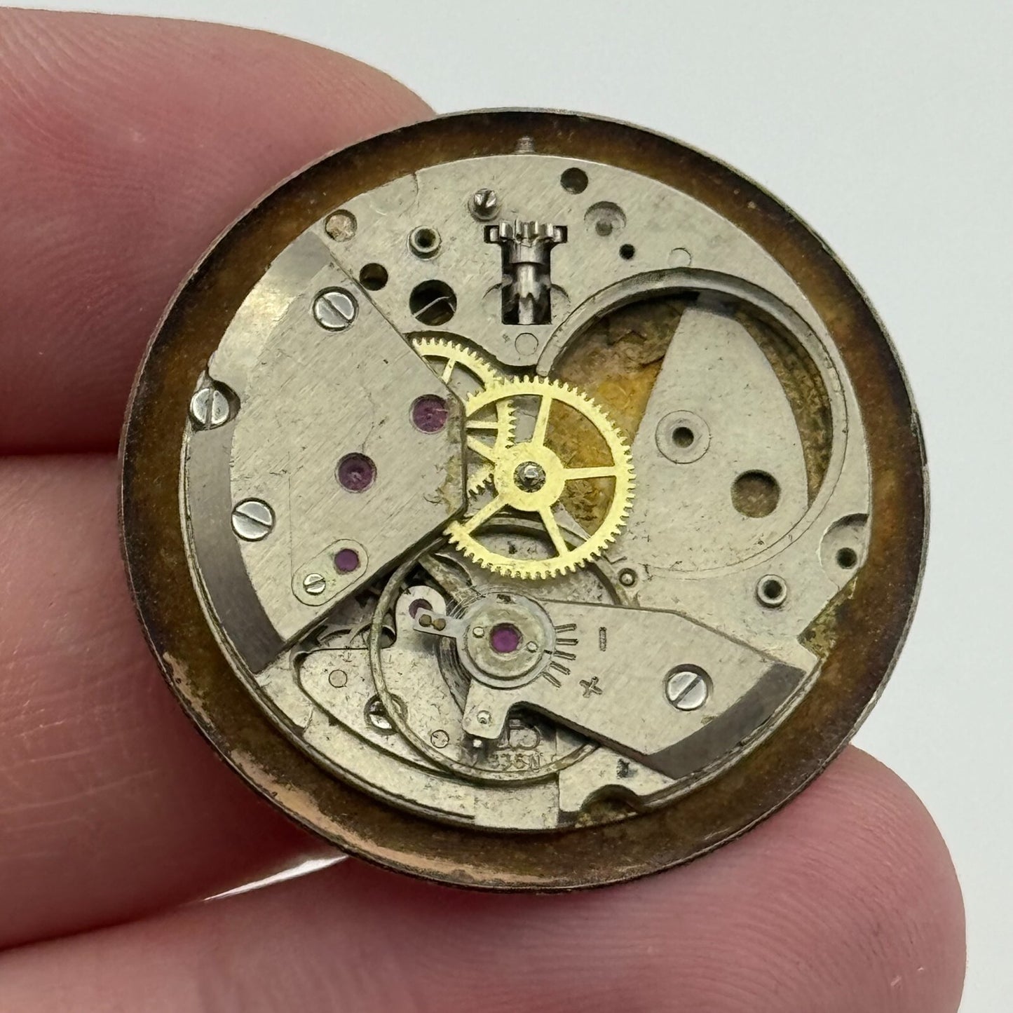 25.9mm Vixia De Luxe Peseux Cal 336N Manual Wind Watch Movement Vintage PARTS
