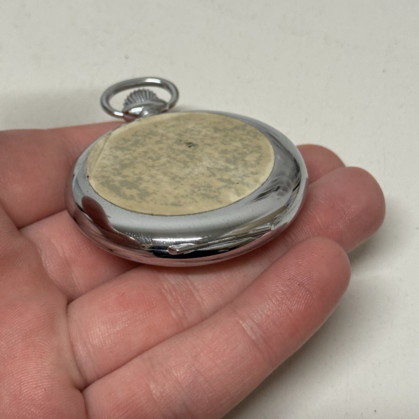 50mm Vintage Dowel NEW OLD STOCK Open Face Sub Seconds Pocket Watch TO SERVICE