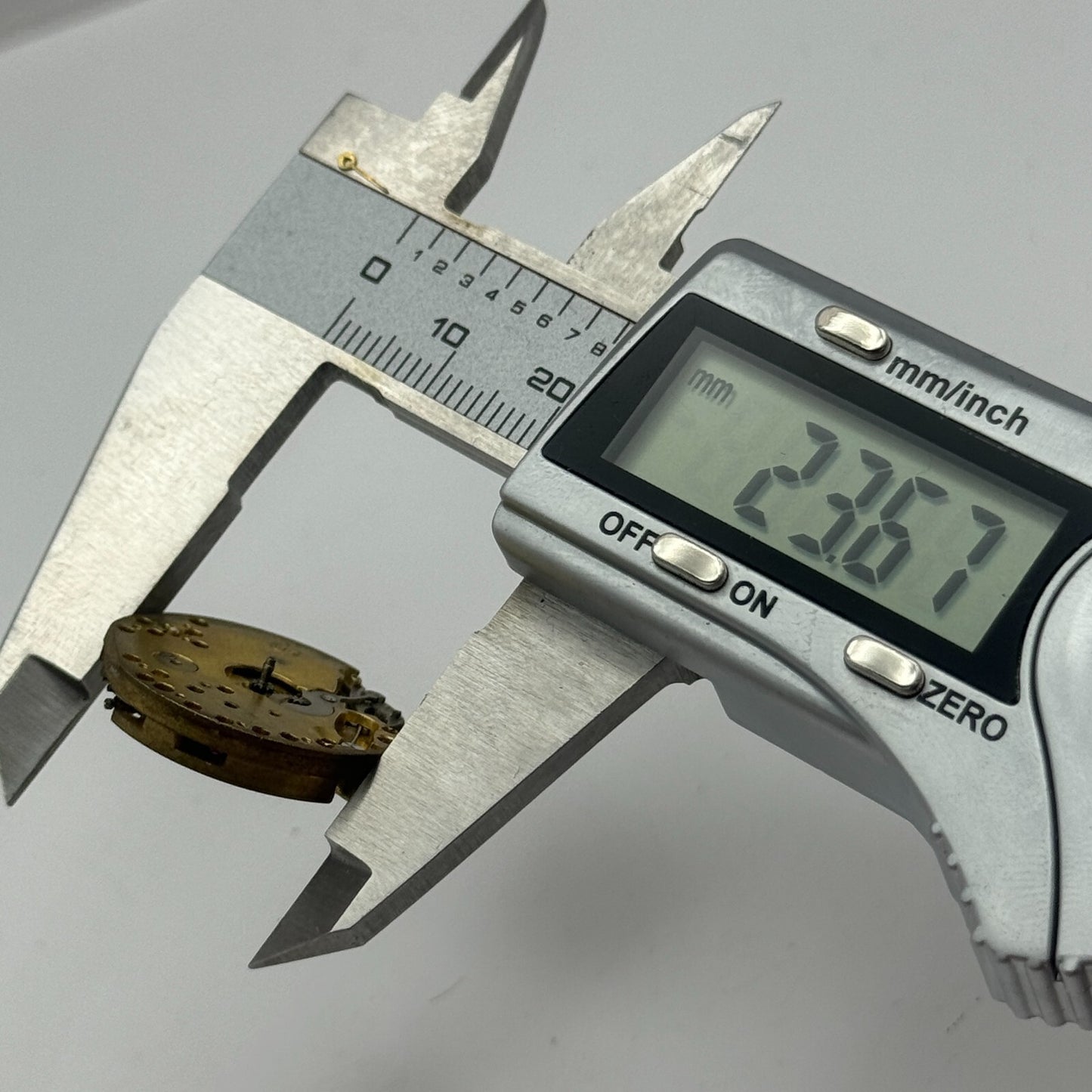 23.6mm Audax W.J.H. ETA 15 Jewels Balance Ok Manual Wind Watch Movement PARTS