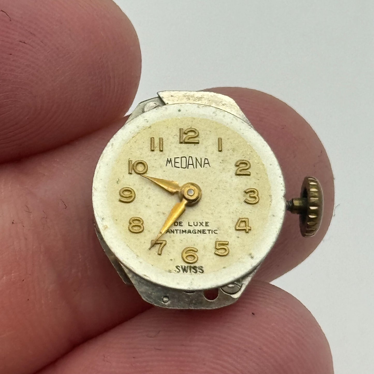15mm Ladies Medana Cal 8275 Manual Wind 7 Jewels Watch Movement Swiss Made PARTS