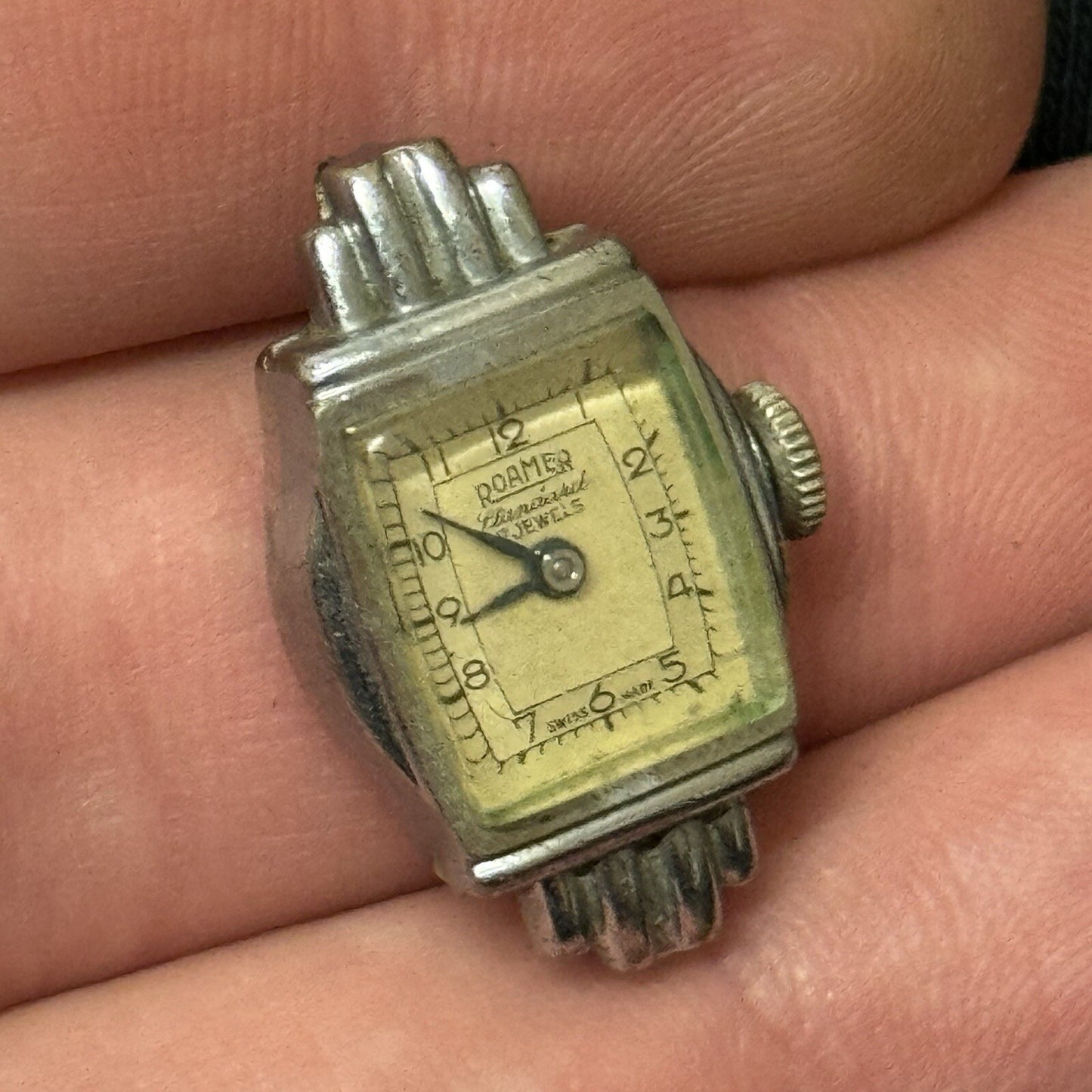 14mm Ladies Manual Wind Roamer Standard Cocktail Watch NON WORKING