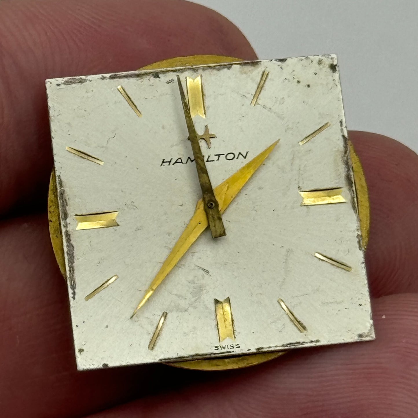 25.7mm Hamilton Cal 60 Good Balance Manual Wind Watch Movement PARTS REPAIR