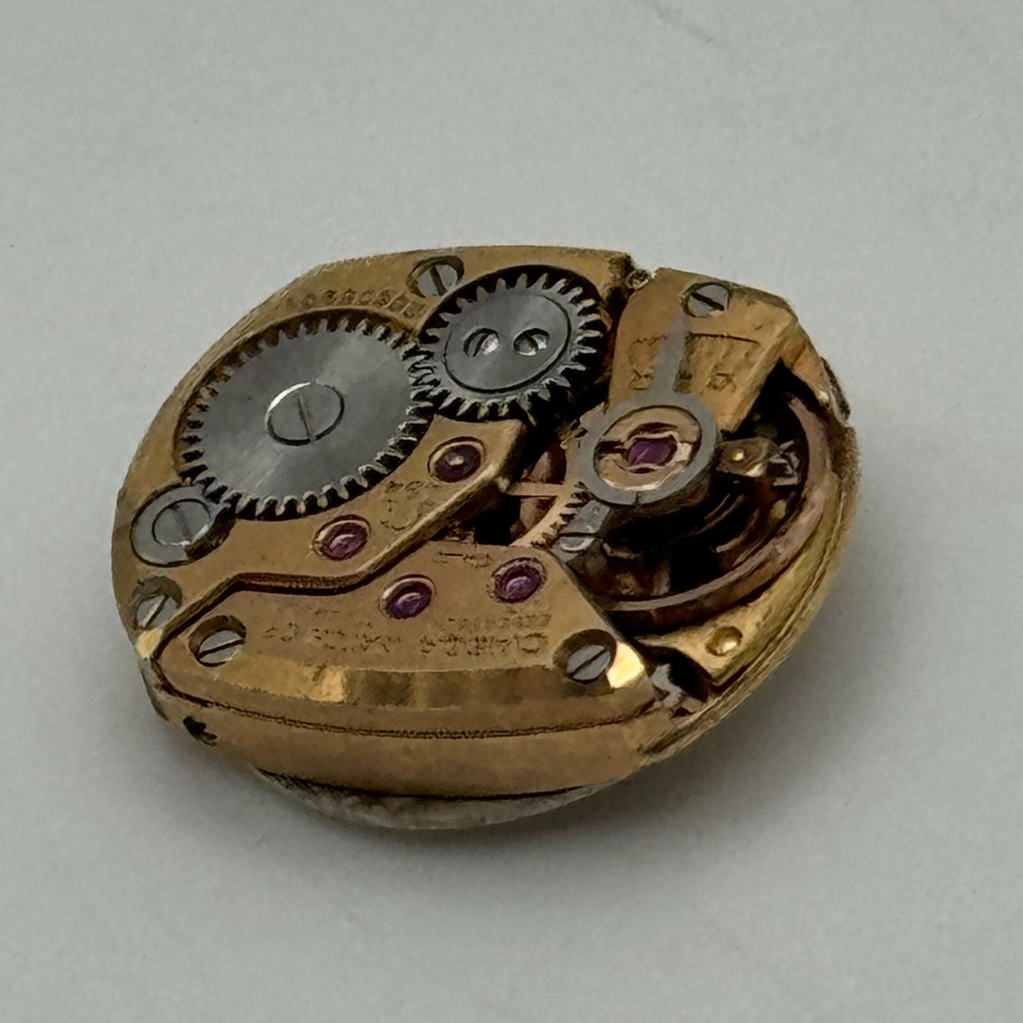 12.5mm Ladies Omega Cal 484 Manual Wind Watch Movement Swiss Vintage PARTS SPARE