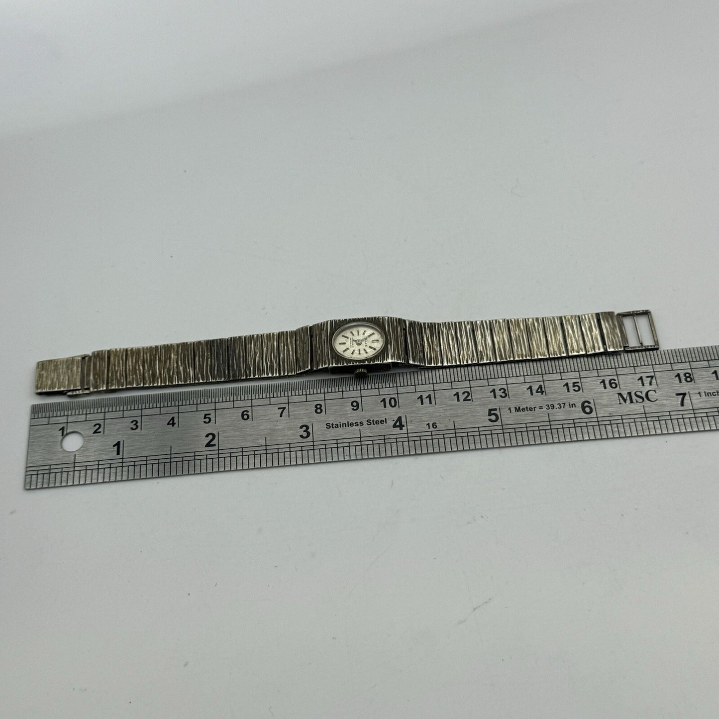 15mm Ladies Manual Wind Talis 925 Sterling Silver Watch NON WORKING