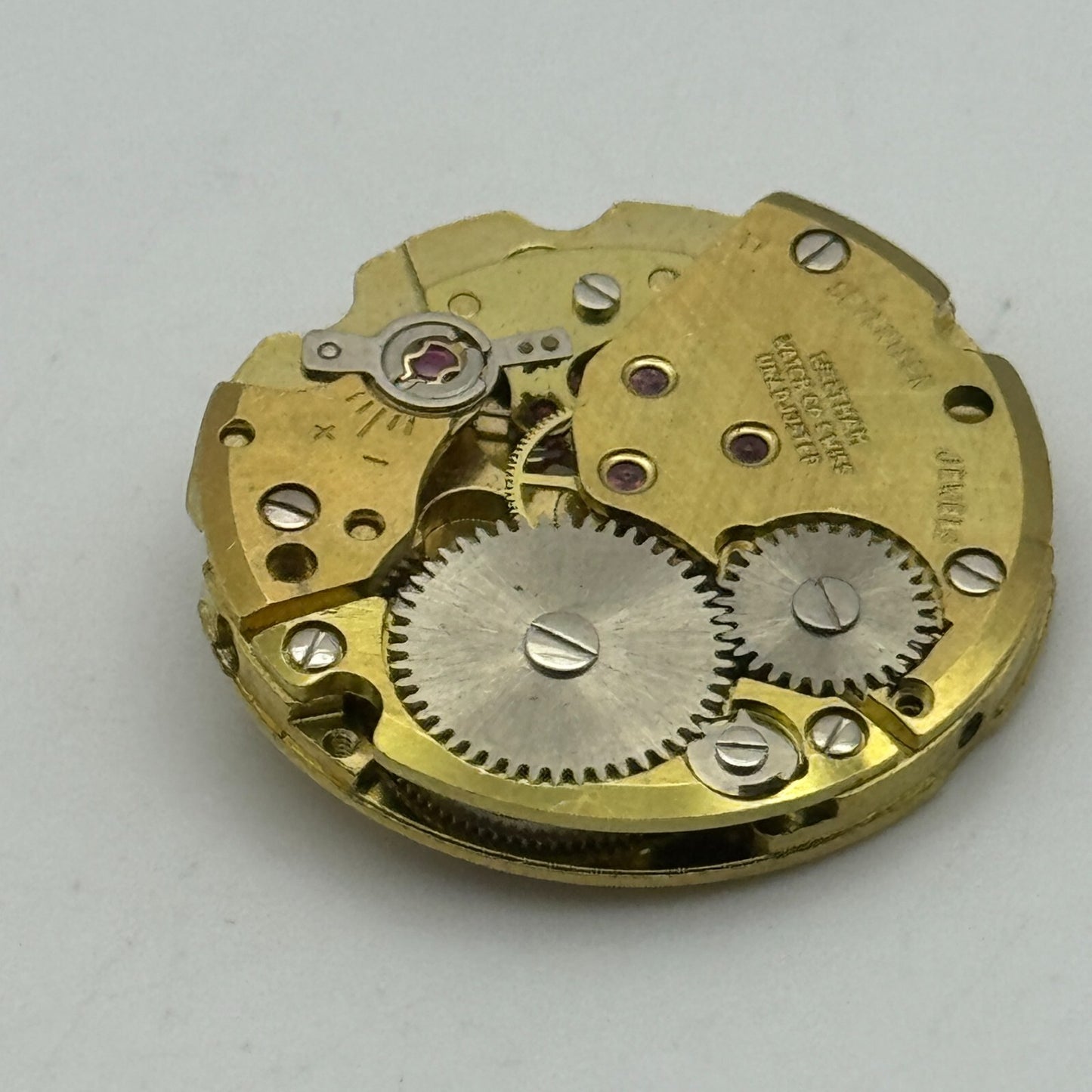 25.9mm Waltham SGT 140-A E4 Manual Wind Watch Movement Swiss Vintage PARTS SPARE