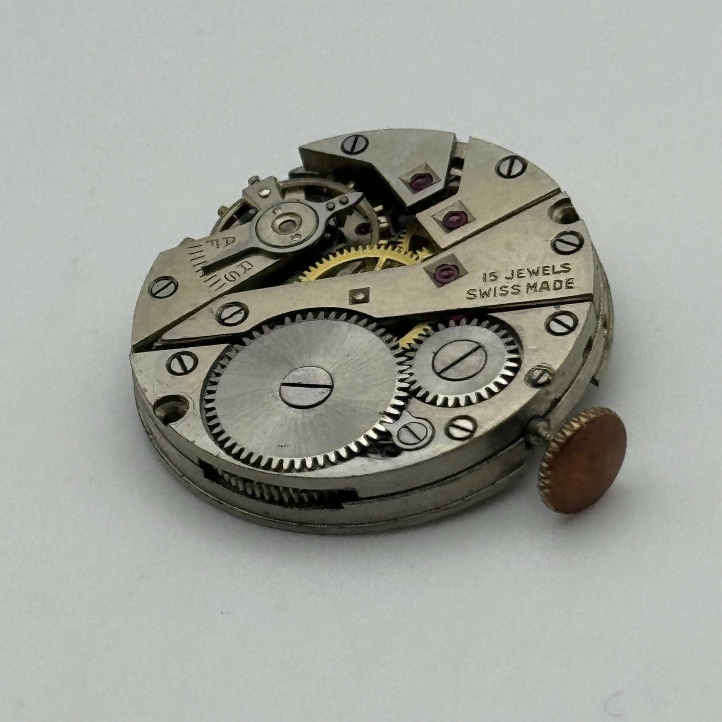 23.6mm Running Felsa F 294 Manual Wind 15 Jewels Swiss Made Watch Movement PARTS