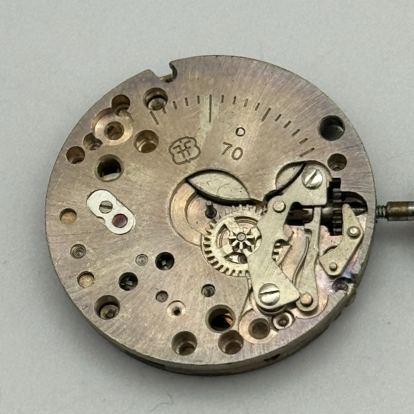 23.6mm Rone Seven 1046 FHF 70 Balance Ok Swiss Watch Movement PARTS SPARES
