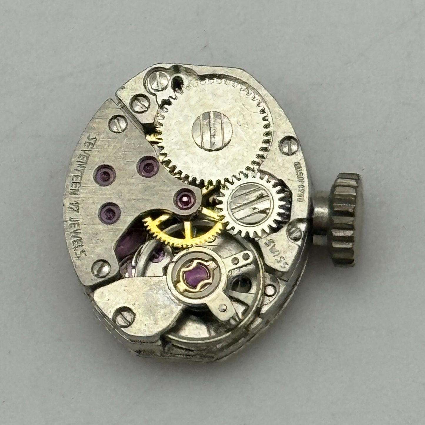 12.9mm Ladies Carronade AS 1977-2 A Schild Manual Wind Swiss Watch Movement PART