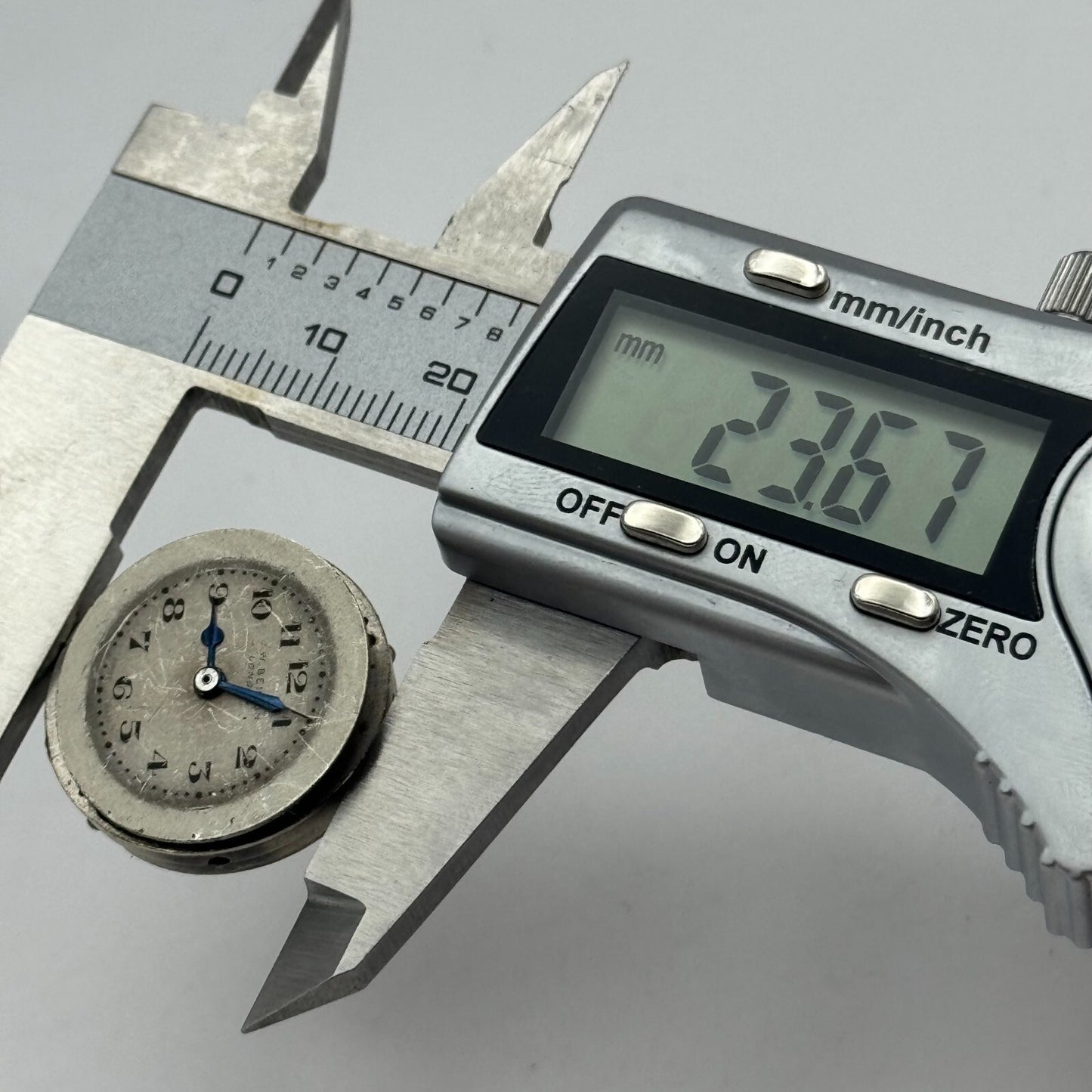 23.6mm J W Benson FHF 37 Manual Wind Watch Movement Swiss Vintage PARTS SPARES