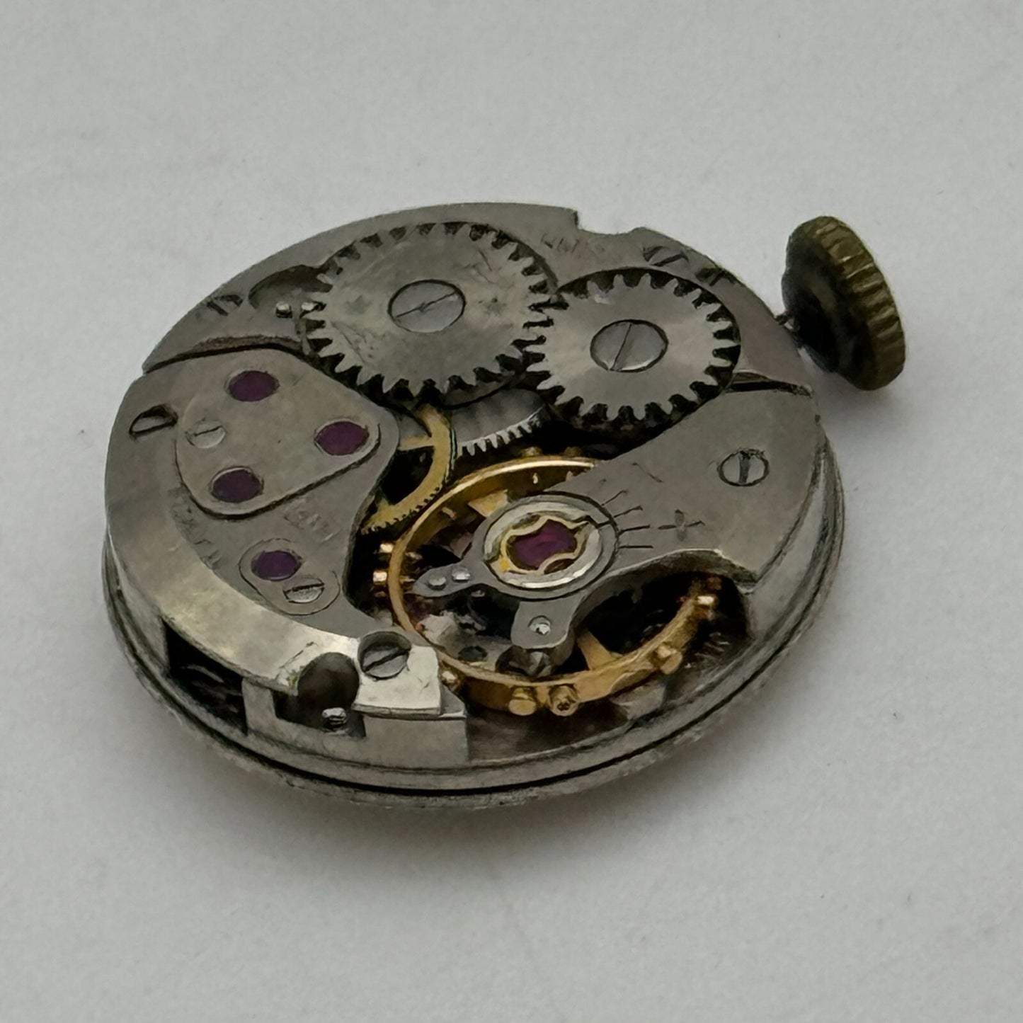 15.9mm Running ETA 2410 Rotary Maximus 415 Manual Wind Swiss Watch Movement