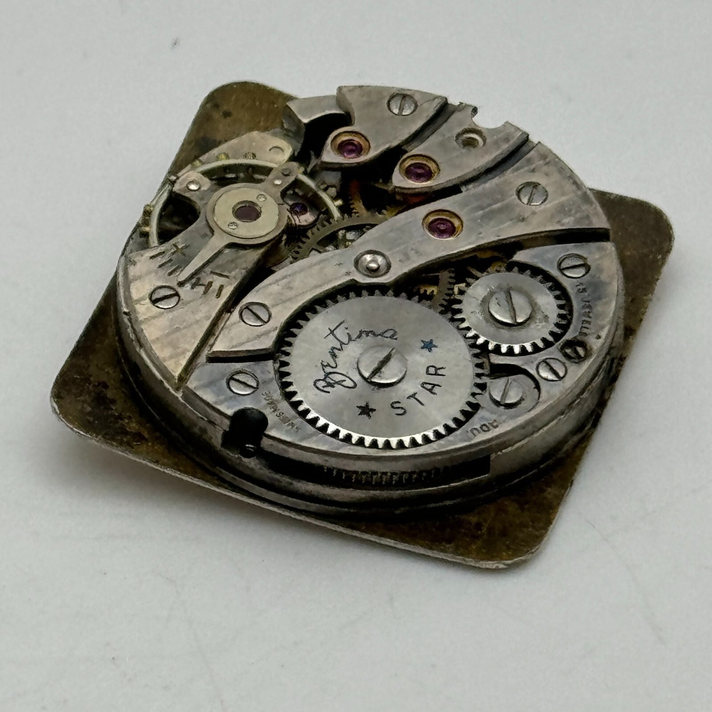 23.6mm Bentima ETA 1260 Manual Wind 15 Jewels Watch Movement Swiss Vintage PARTS