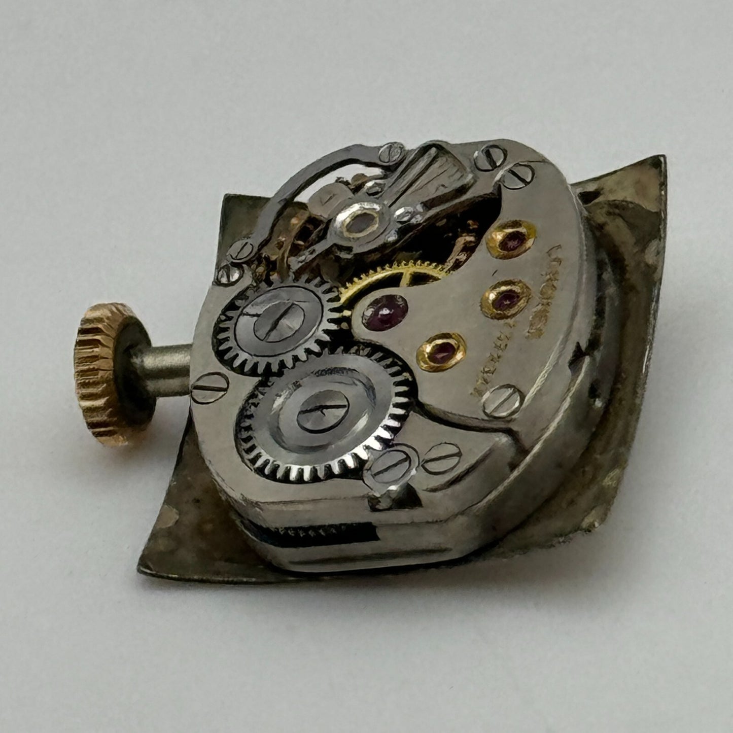 12.9mm Running 1947 Longines Turler Ladies Manual Wind Watch Movement PARTS