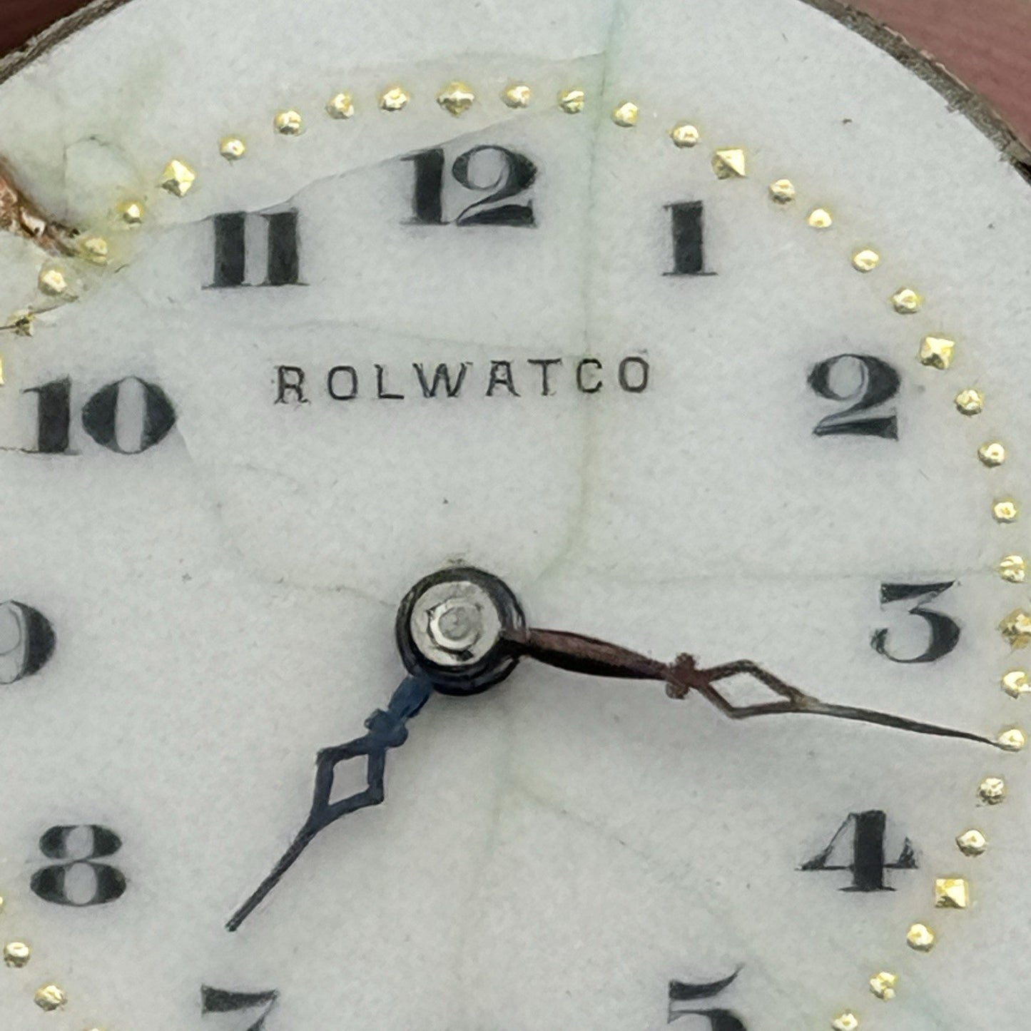 23.5mm ROLEX Rolwatco Unicorn 15 Jewels Vintage Watch Movement PARTS SPARES