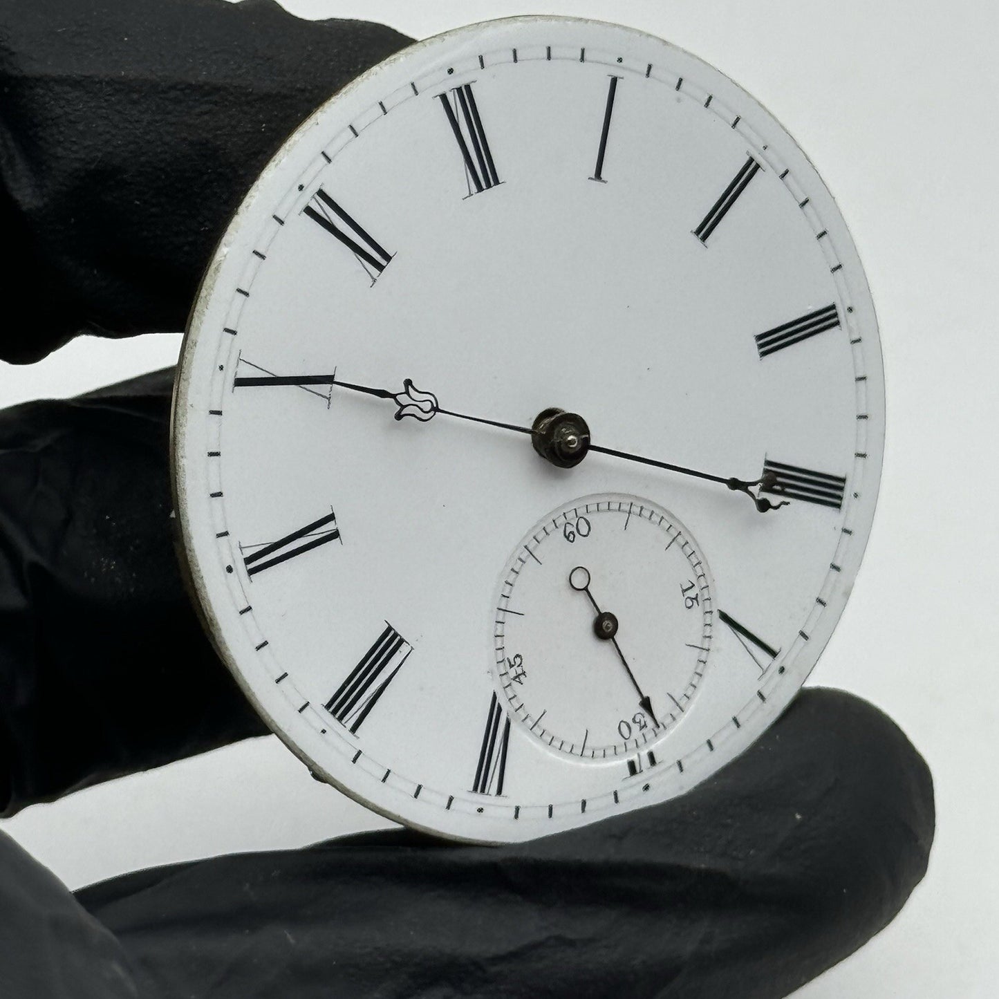 44.1mm High Quality Cylinder Balance Intact Pocket Watch Movement FOR PARTS