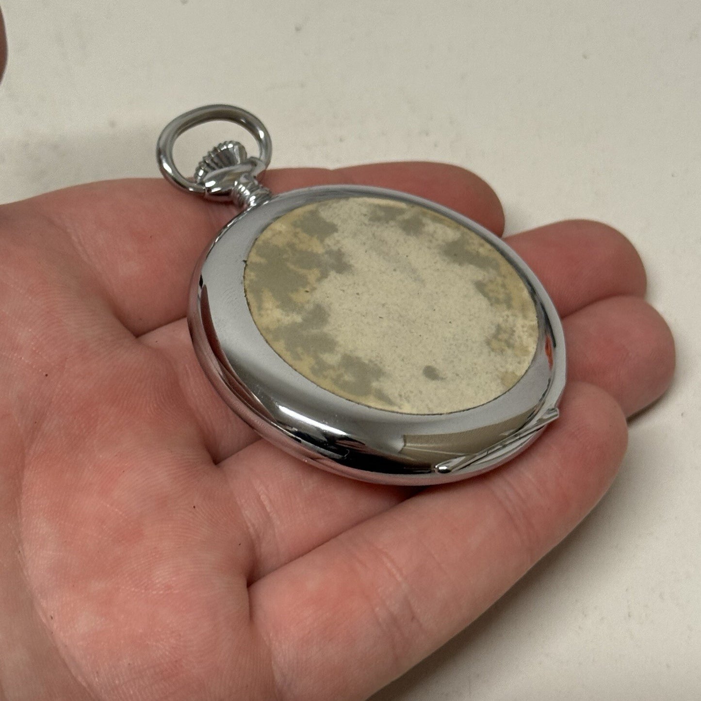 49mm Vintage Dowel NEW OLD STOCK Open Face Sub Seconds Pocket Watch TO SERVICE