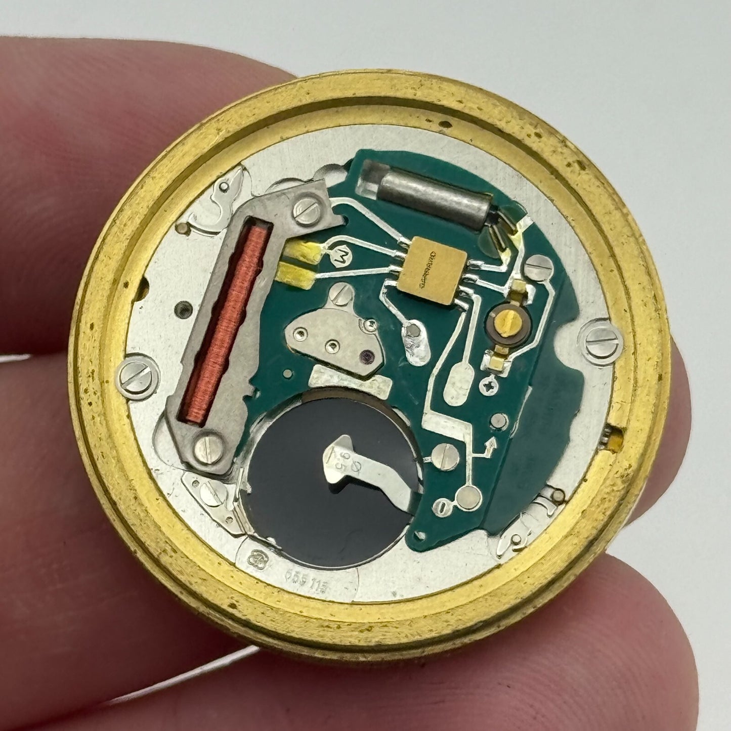 31.5mm Men’s Garrard ETA 555.115 Quartz Watch Movement Vintage UNTESTED PARTS