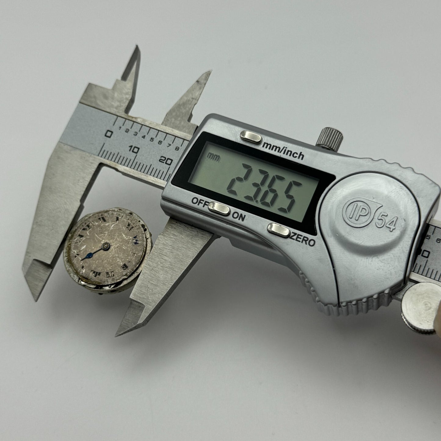 23.6mm Visible Patent 51489 FHF Manual Wind Watch Movement Swiss Vintage PARTS