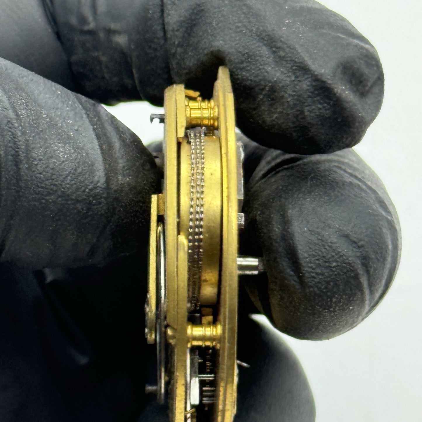 42.9mm Unidentified J.D 16 Fusee Pocket Watch Movement FOR PARTS Restoration